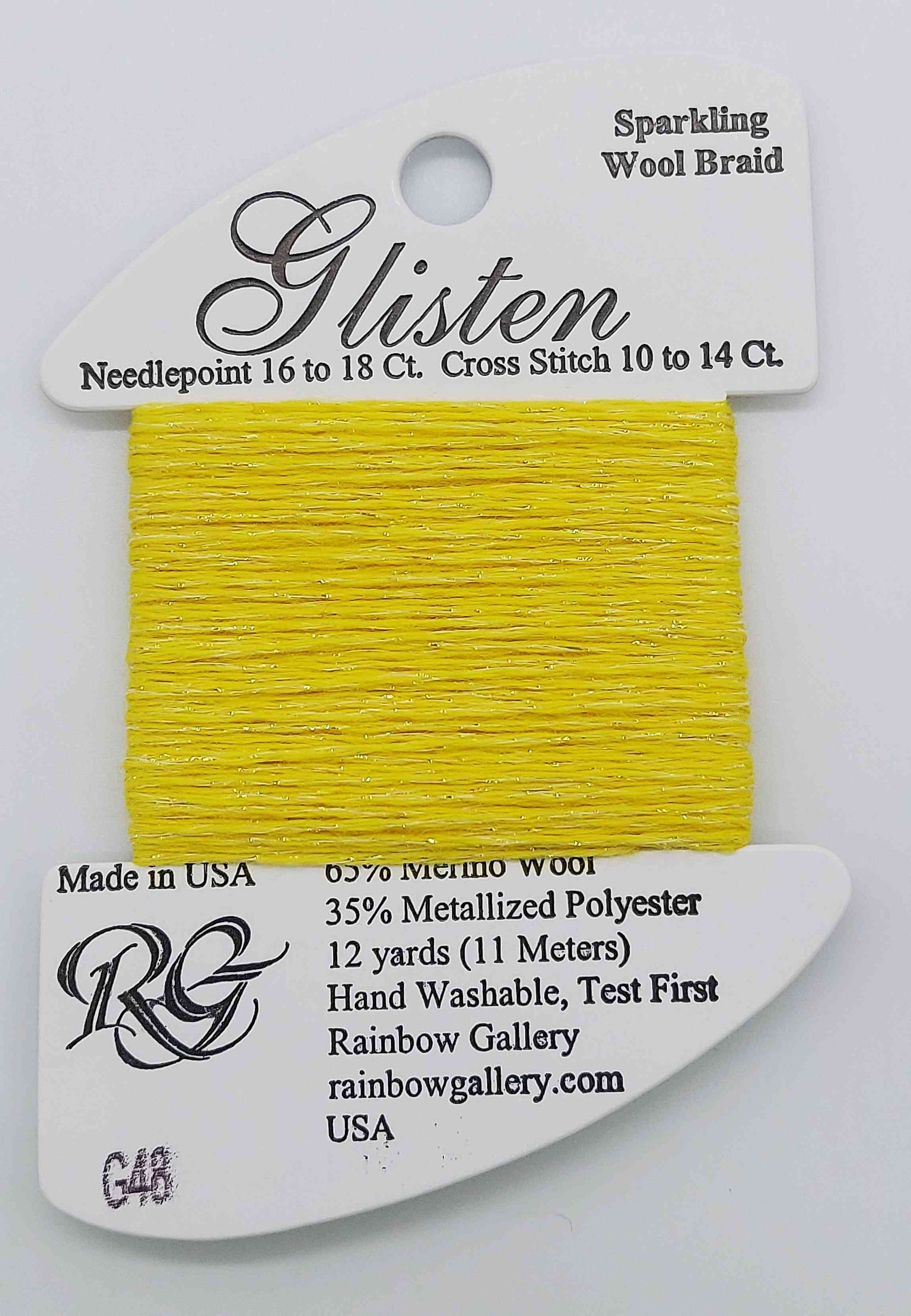 Glisten & Grandeur Thread - Assorted Colors - G48-BlazingYellow