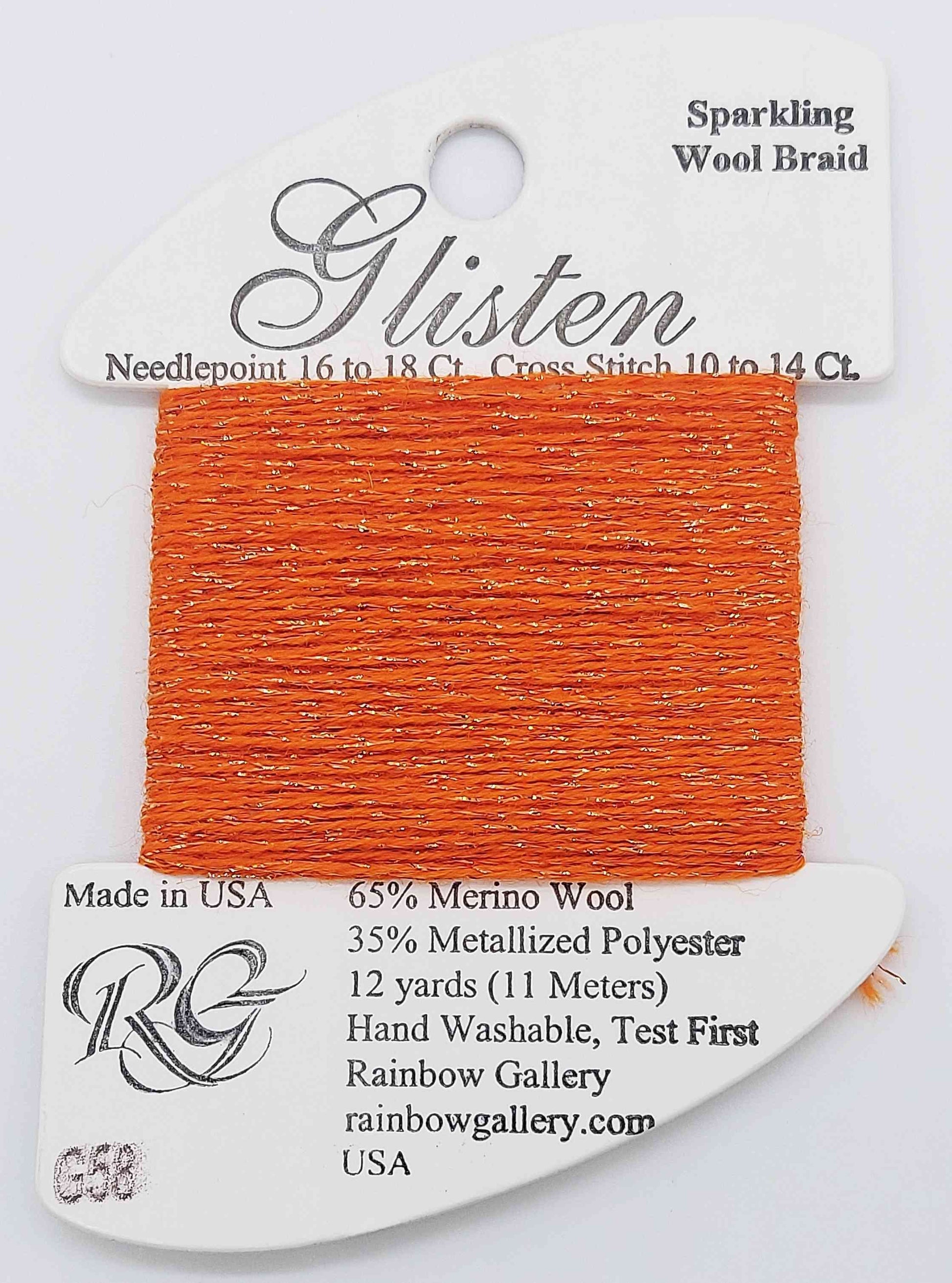 Glisten & Grandeur Thread - Assorted Colors - G58-Tangerine