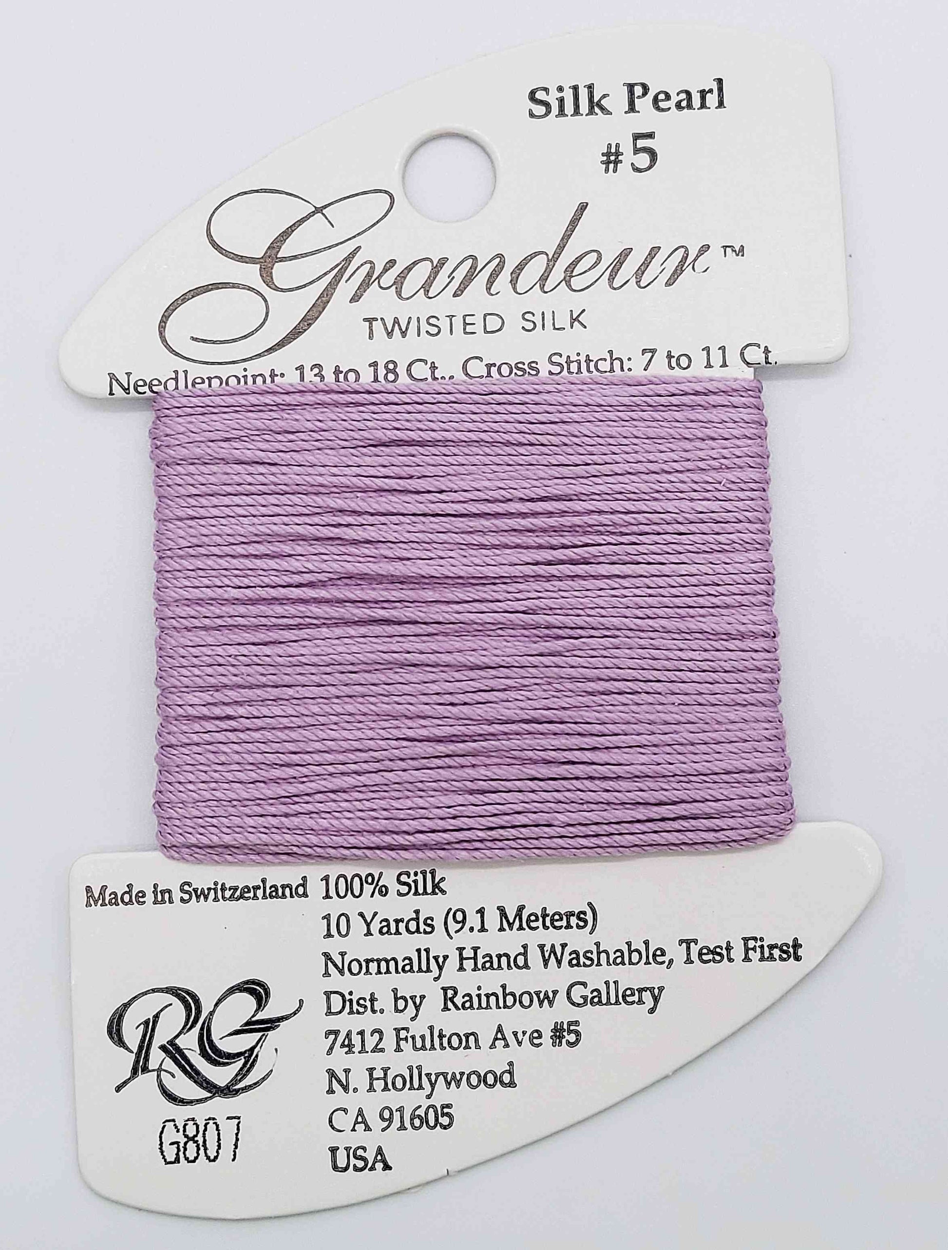Glisten & Grandeur Thread - Assorted Colors - G807-LITEPURPLE