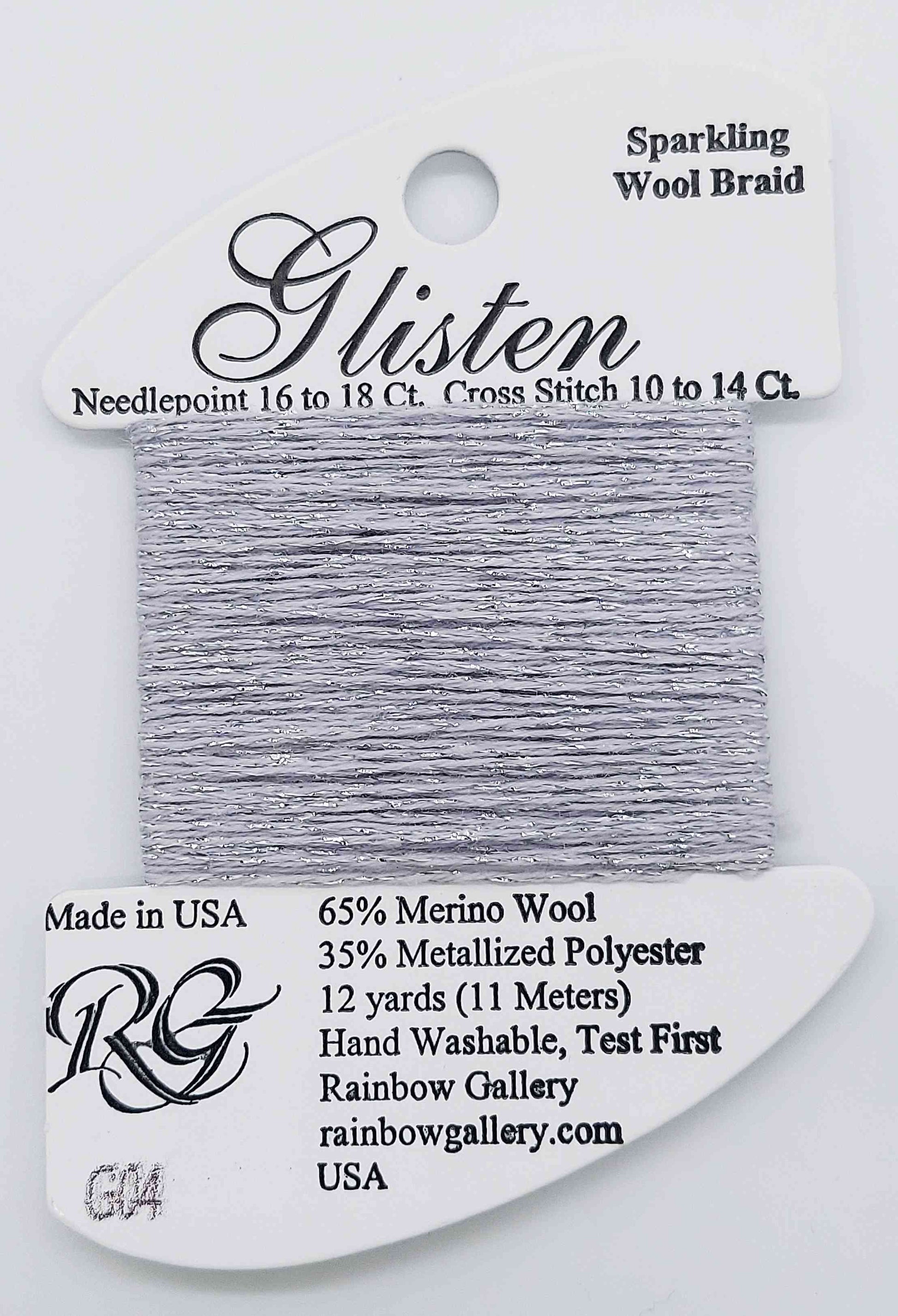 Glisten & Grandeur Thread - Assorted Colors - G04-SilverMoon