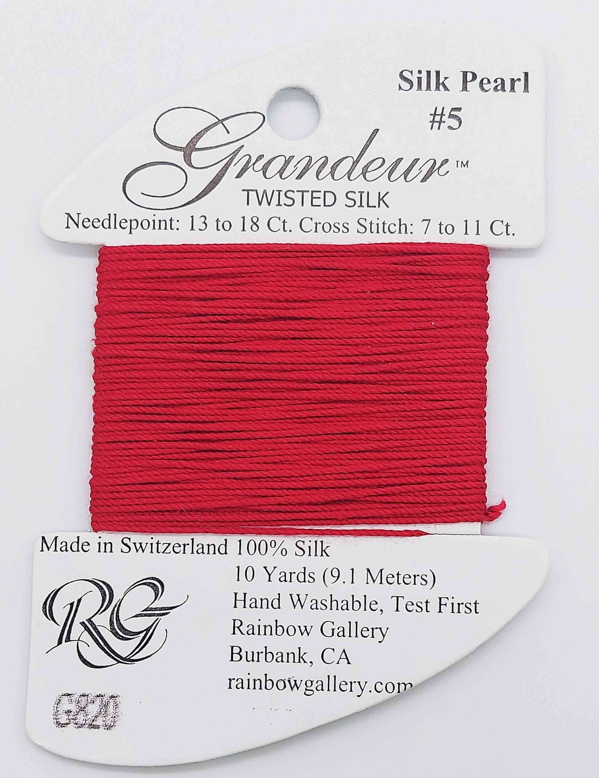 Glisten & Grandeur Thread - Assorted Colors - G820-RUBYRED