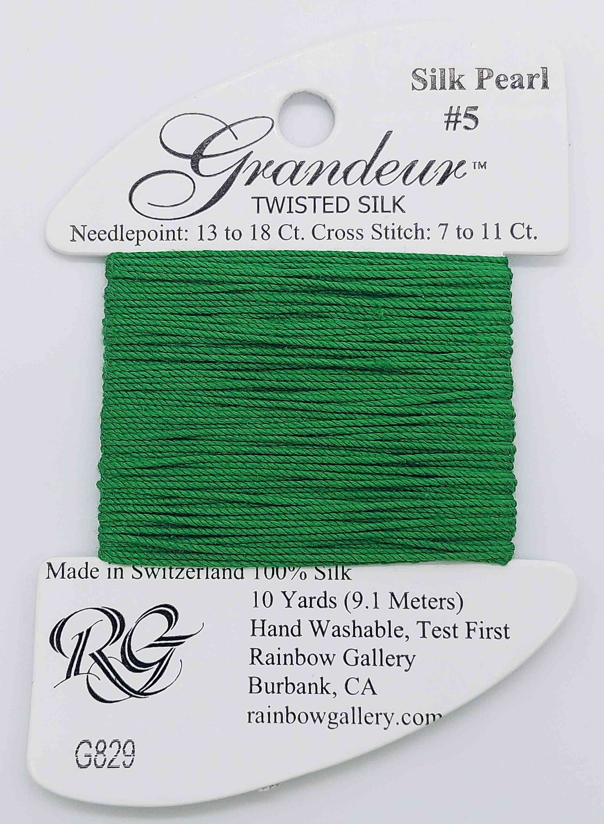 Glisten & Grandeur Thread - Assorted Colors - G829-CHRISTMASGREEN