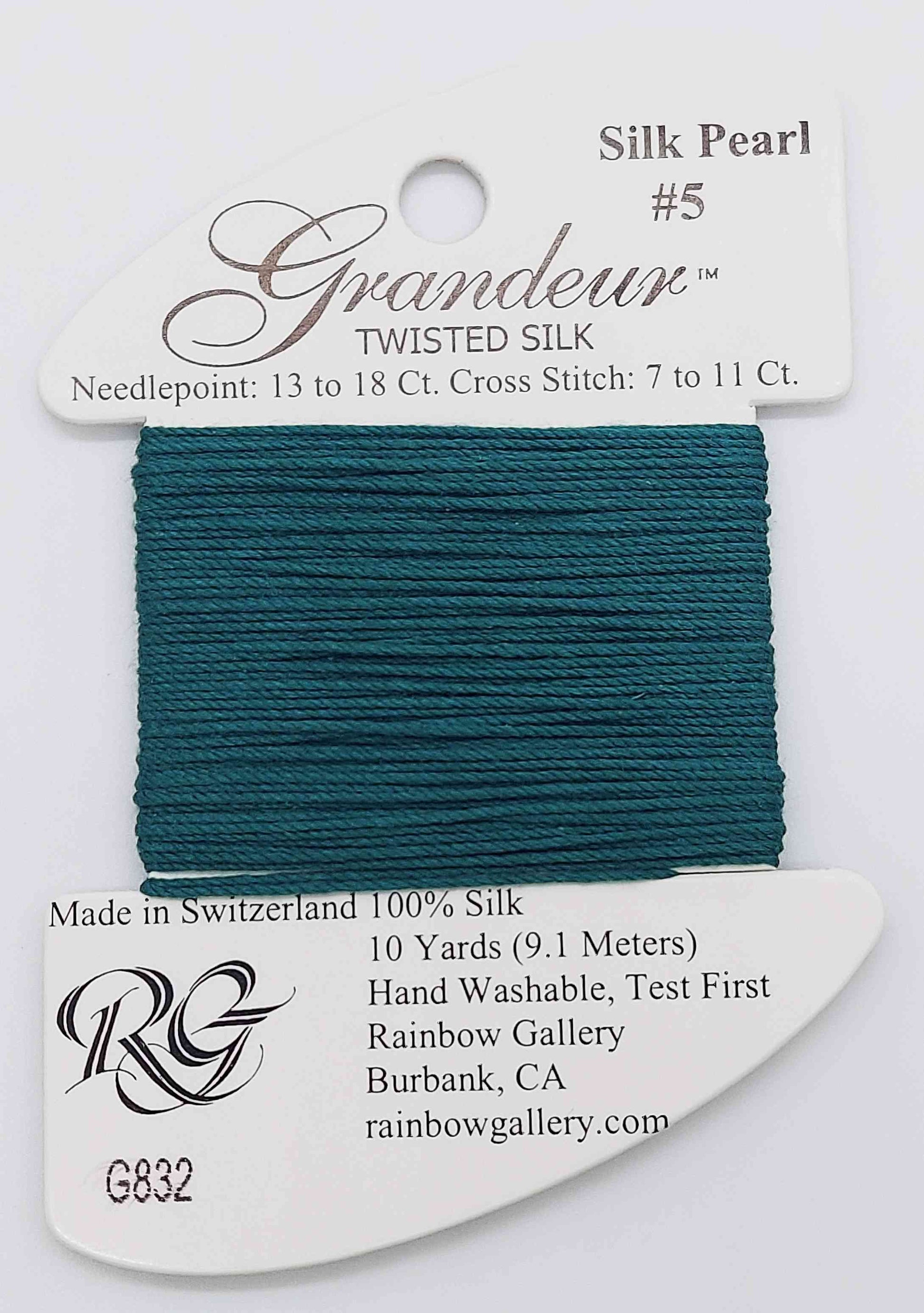 Glisten & Grandeur Thread - Assorted Colors - G832-DARKGREEN
