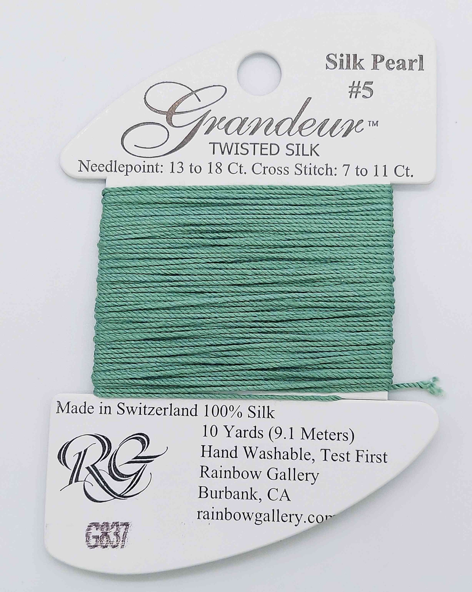 Glisten & Grandeur Thread - Assorted Colors - G837-SEAGREEN