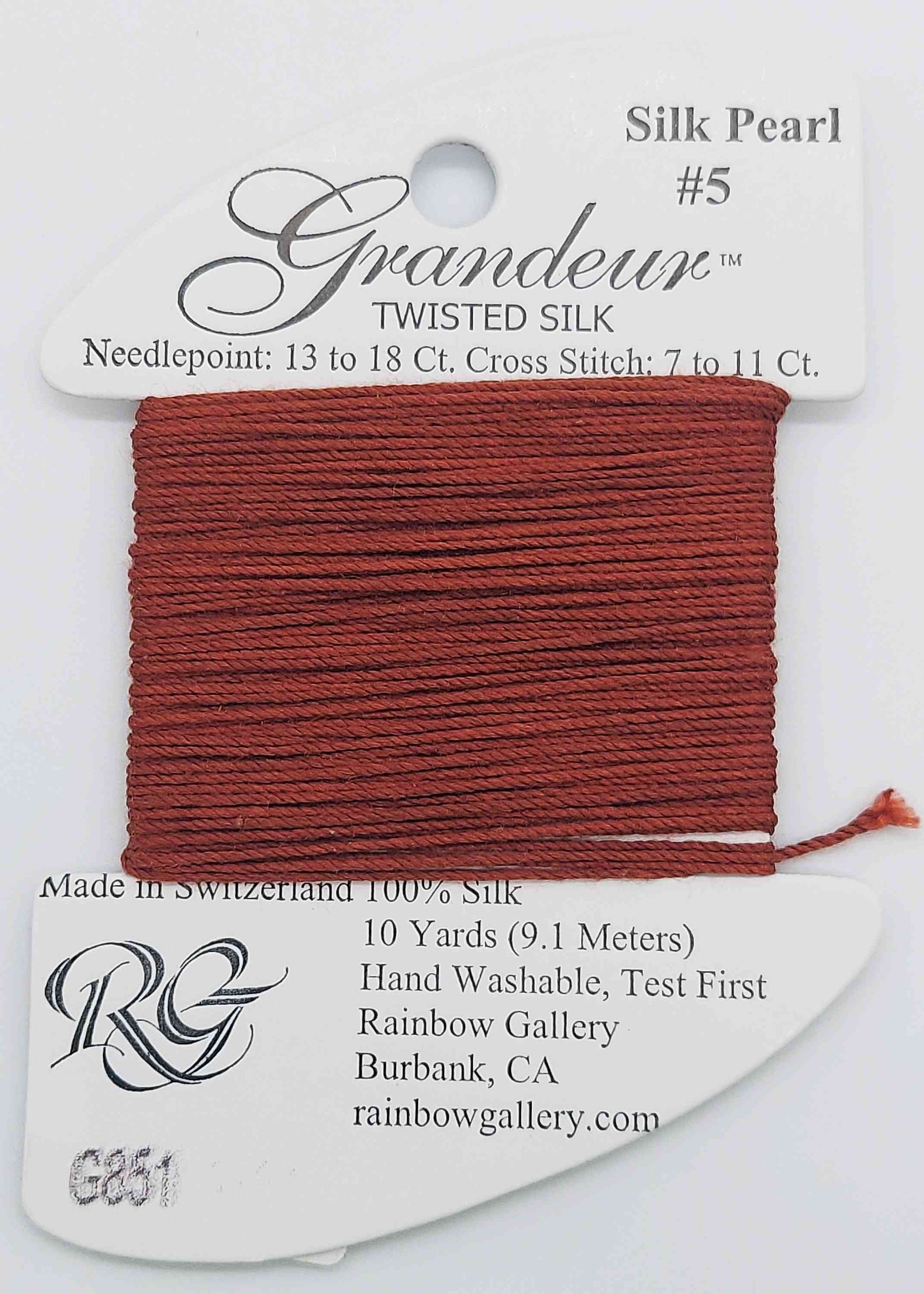Glisten & Grandeur Thread - Assorted Colors - G851-BROWN