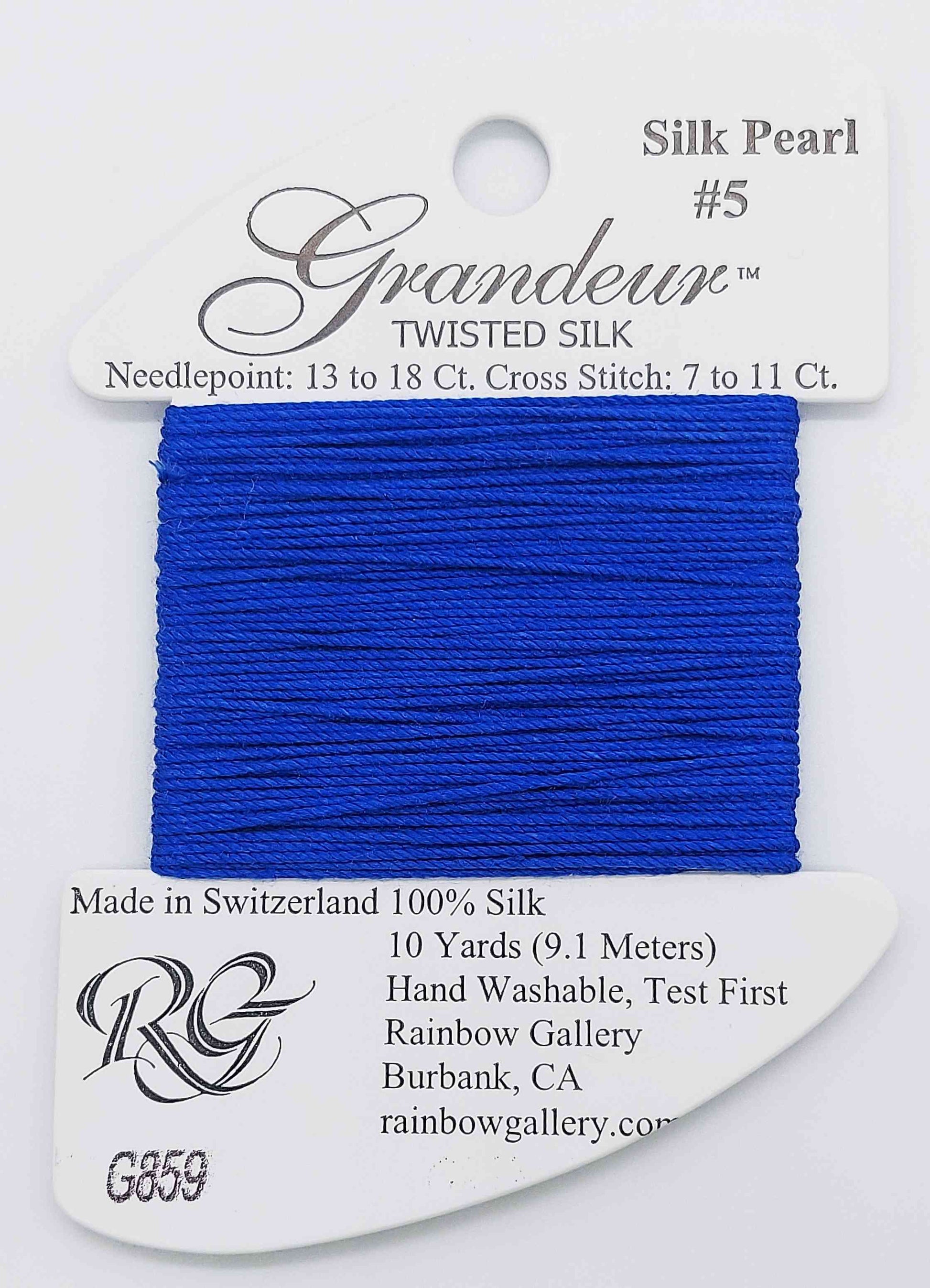 Glisten & Grandeur Thread - Assorted Colors - G859-INDIGOBLUE