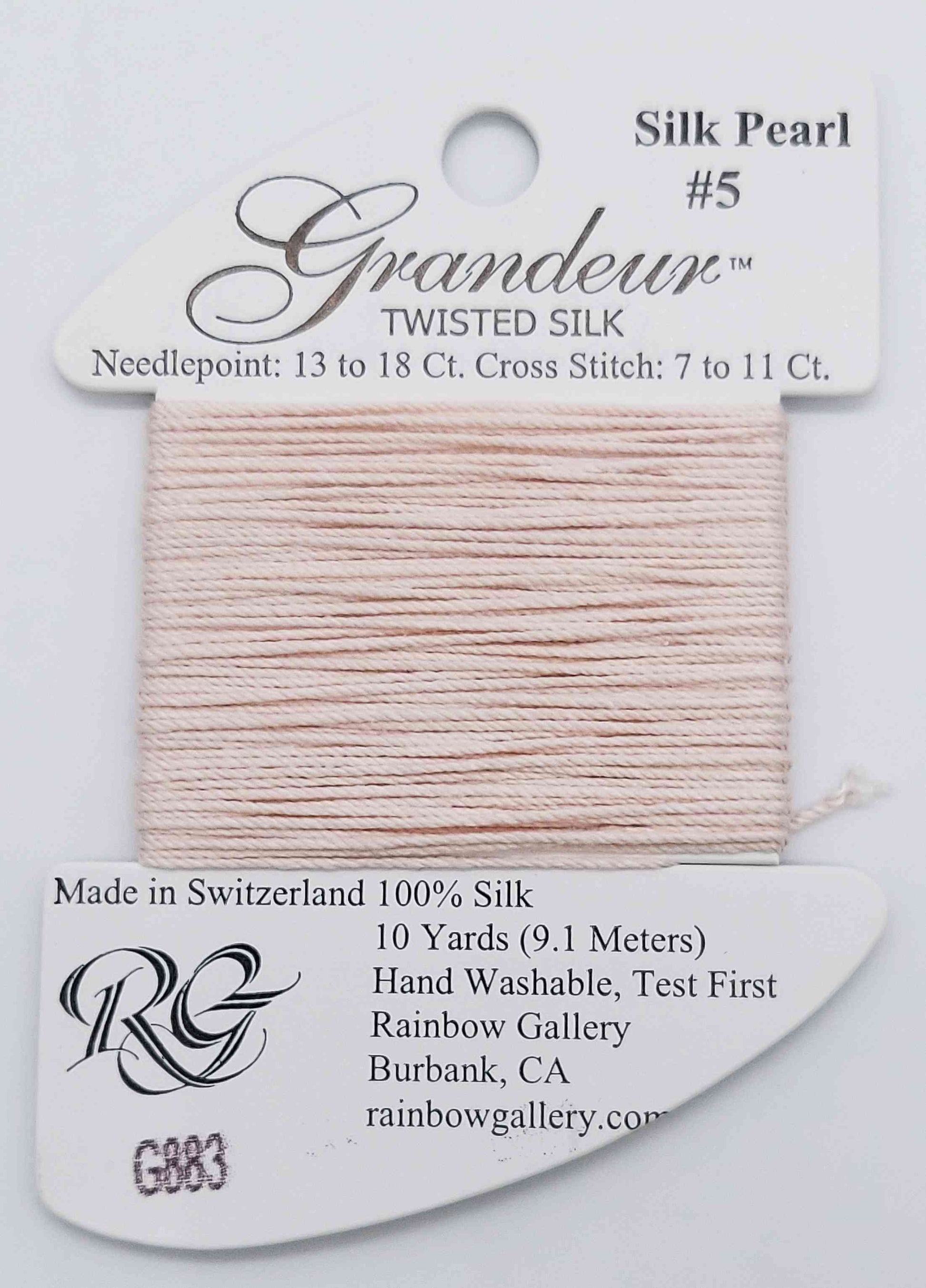 Glisten & Grandeur Thread - Assorted Colors - G883-VERYPALEPINK