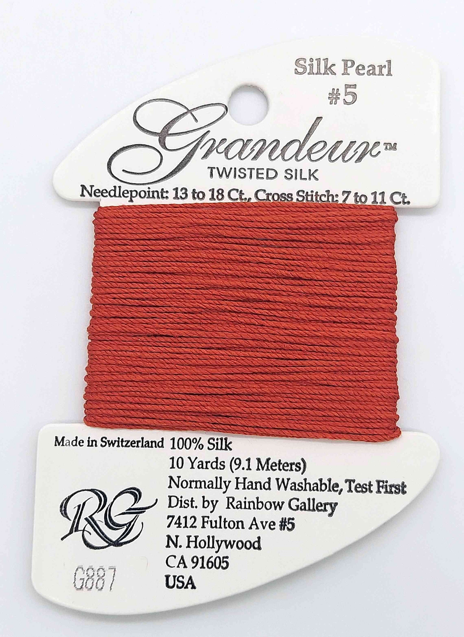 Glisten & Grandeur Thread - Assorted Colors - G887-RUST