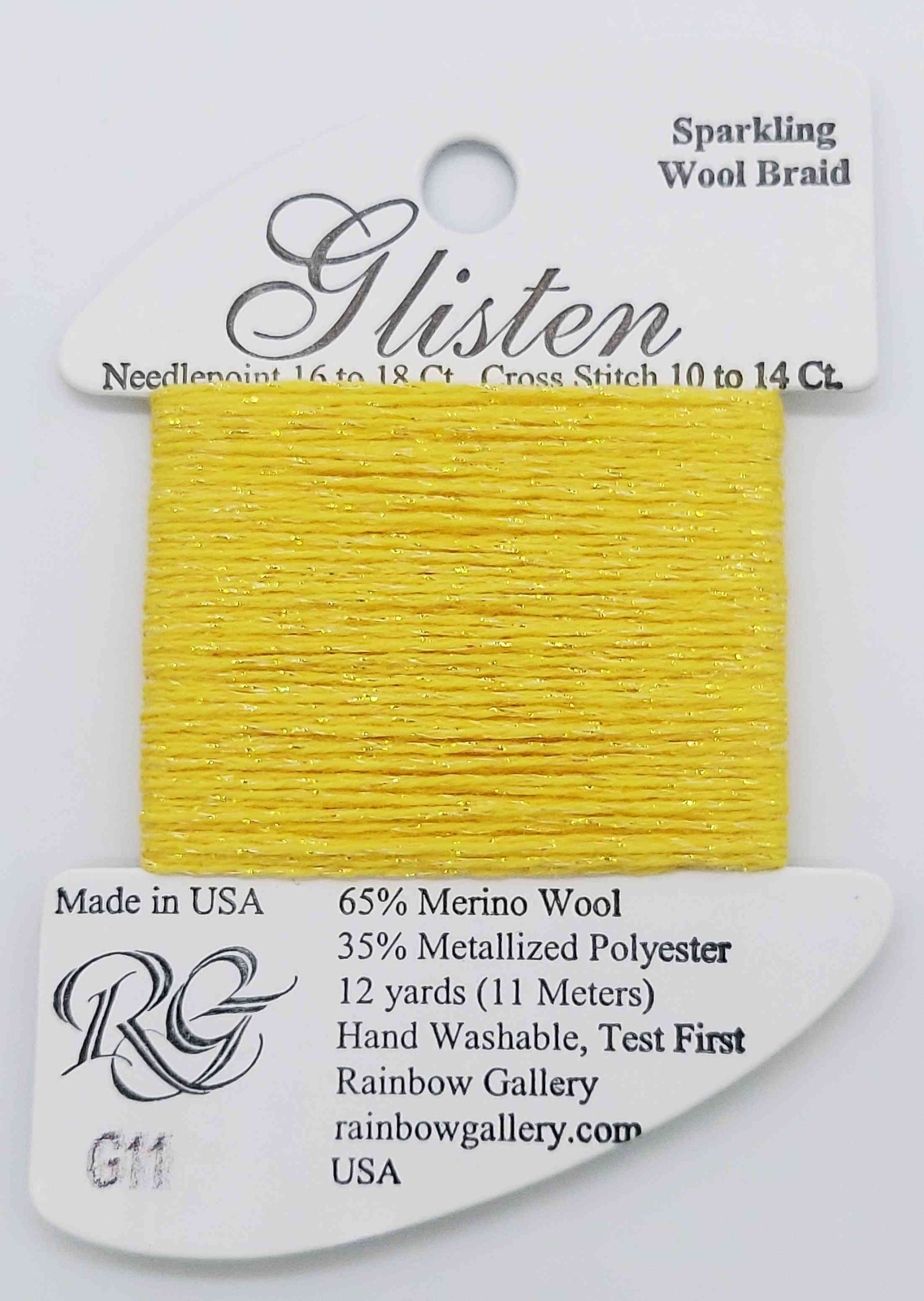 Glisten & Grandeur Thread - Assorted Colors - G11-BlazingYellow