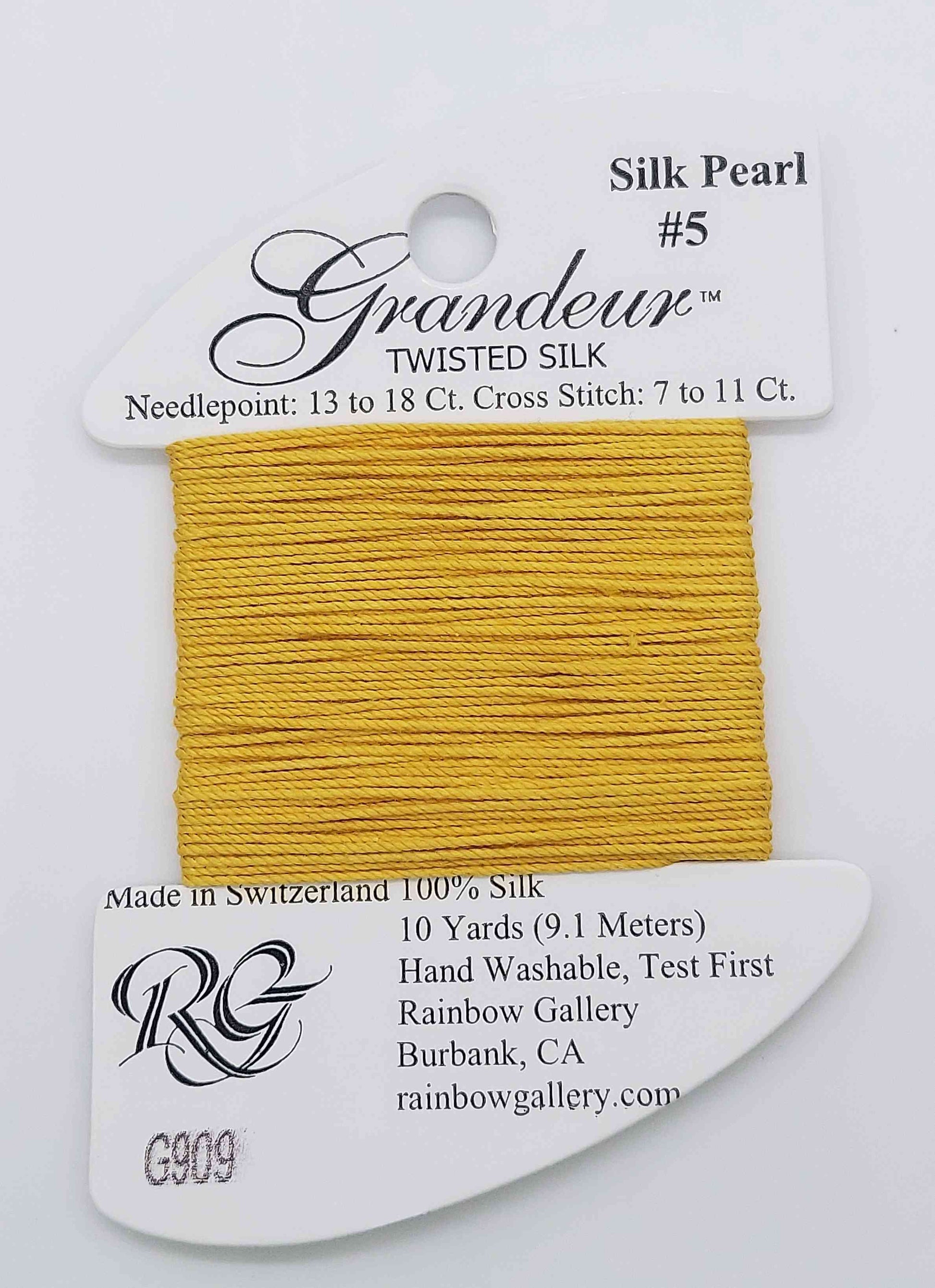 Glisten & Grandeur Thread - Assorted Colors - G909-GOLDENROD