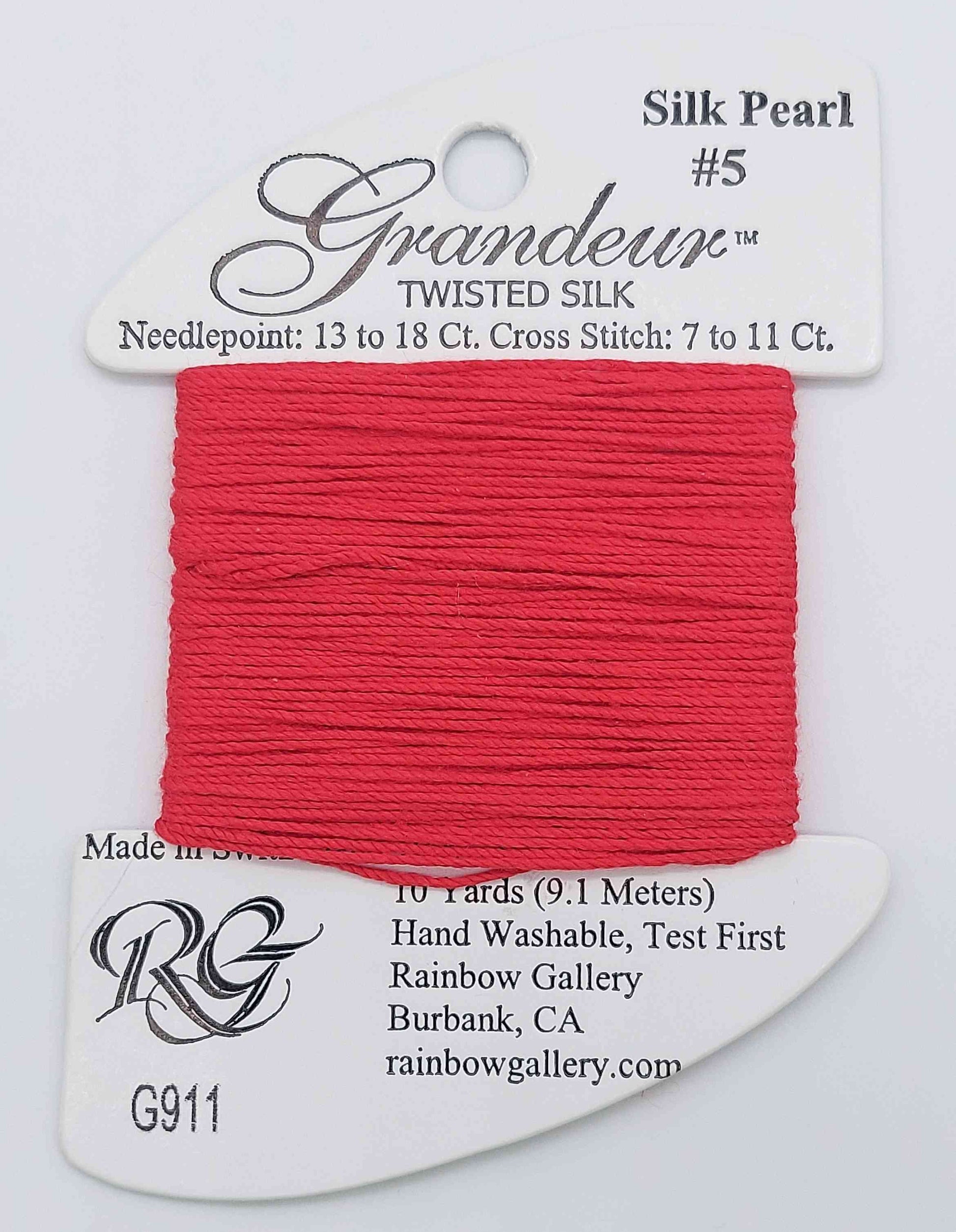 Glisten & Grandeur Thread - Assorted Colors - G911-CHRISTMASRED