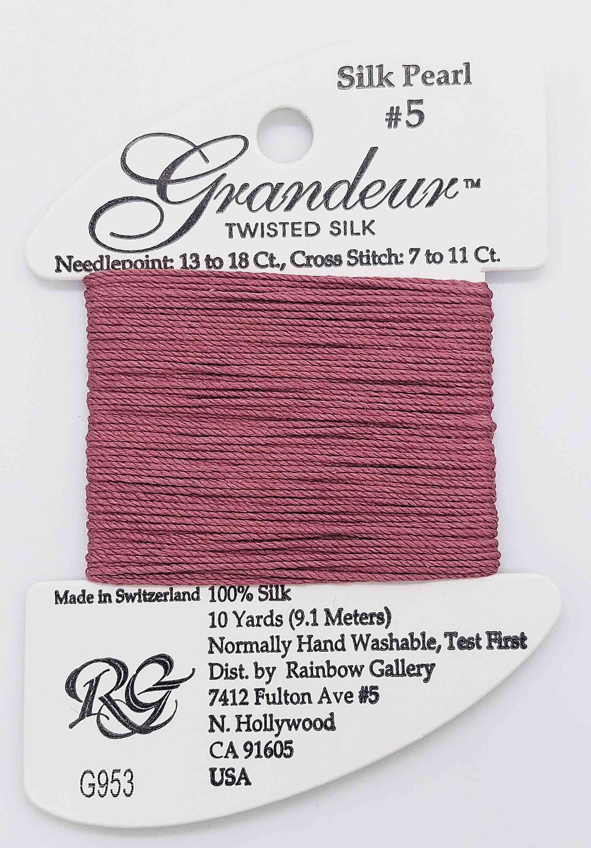 Glisten & Grandeur Thread - Assorted Colors - G953-MEDANTQMAUVE