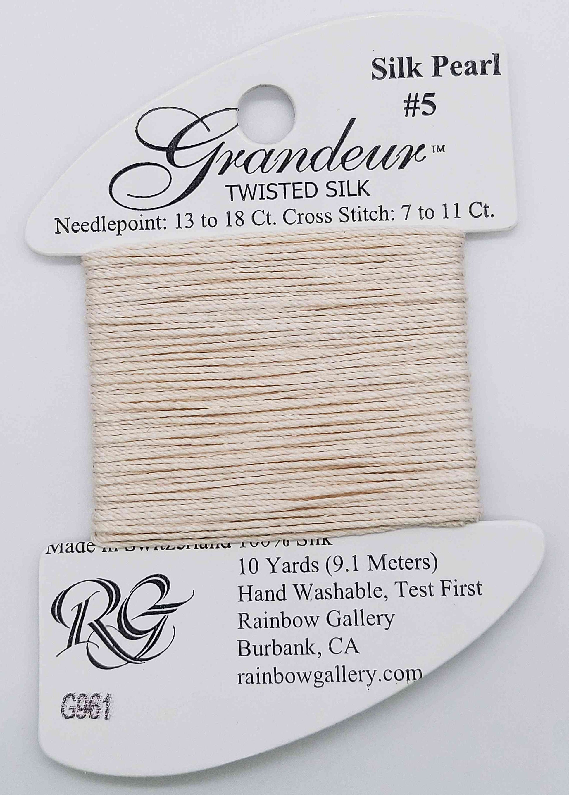 Glisten & Grandeur Thread - Assorted Colors - G961-CREAM