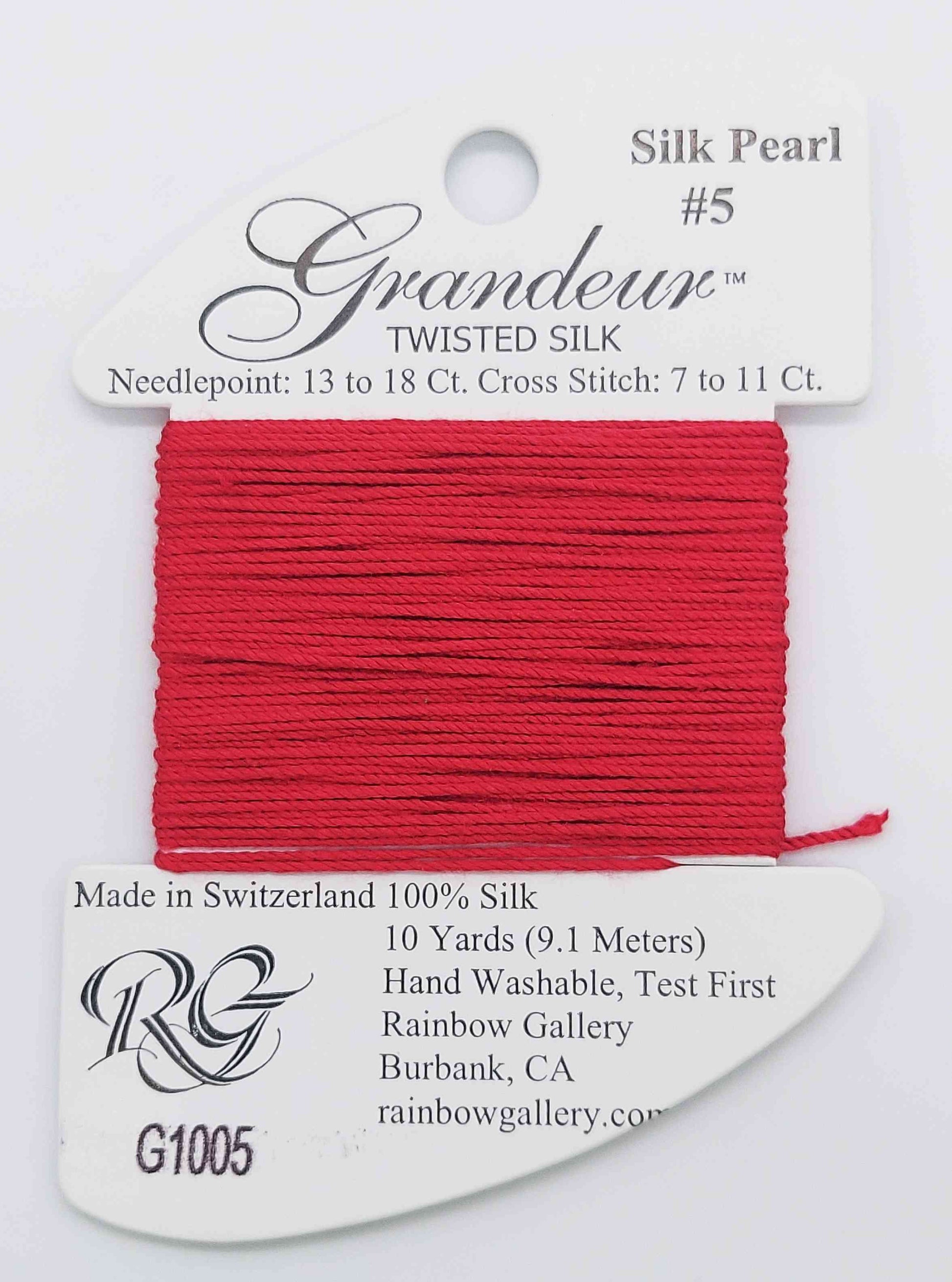 Glisten & Grandeur Thread - Assorted Colors - G1005-Cranberry