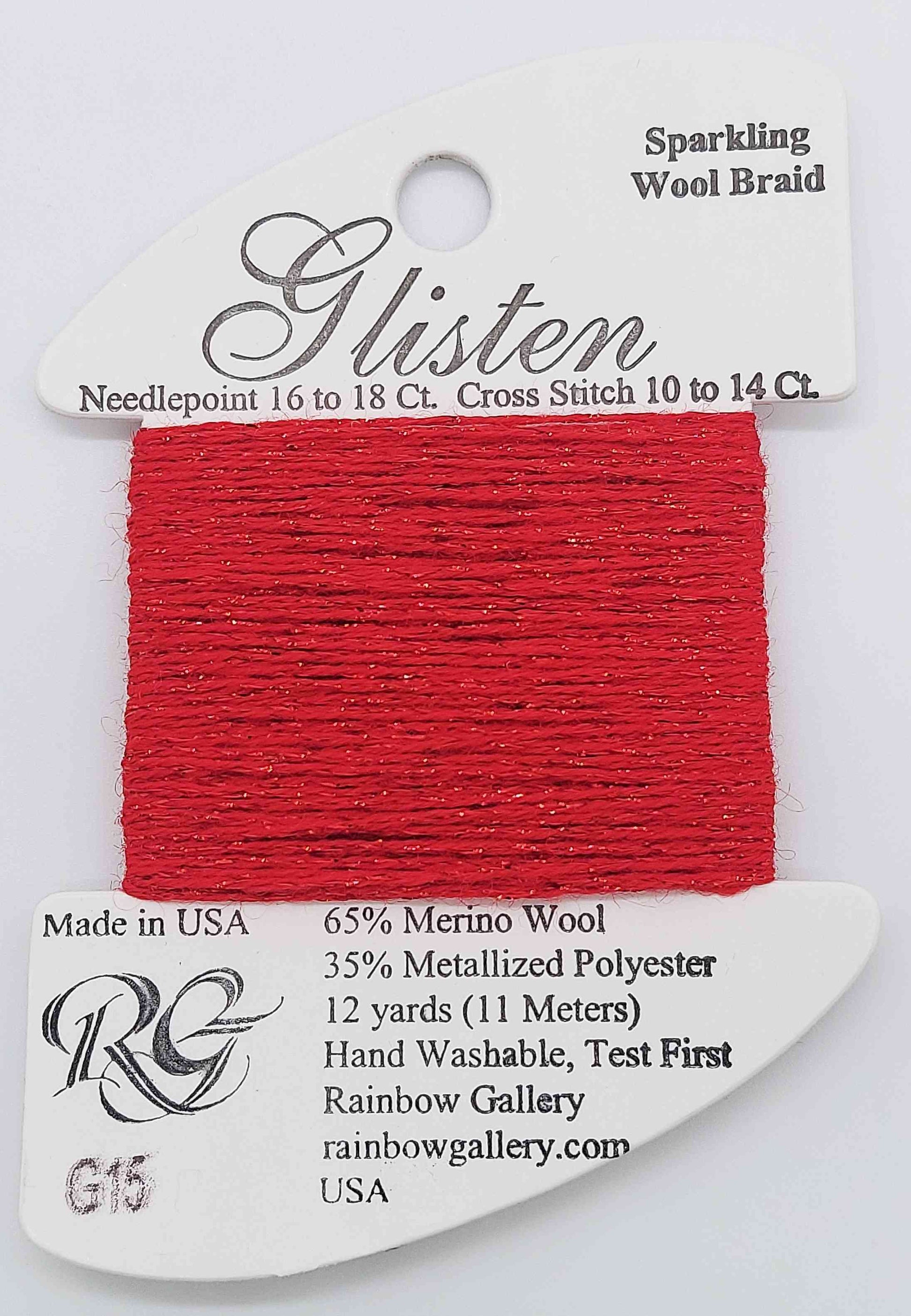 Glisten & Grandeur Thread - Assorted Colors - G15-HighRiskRed