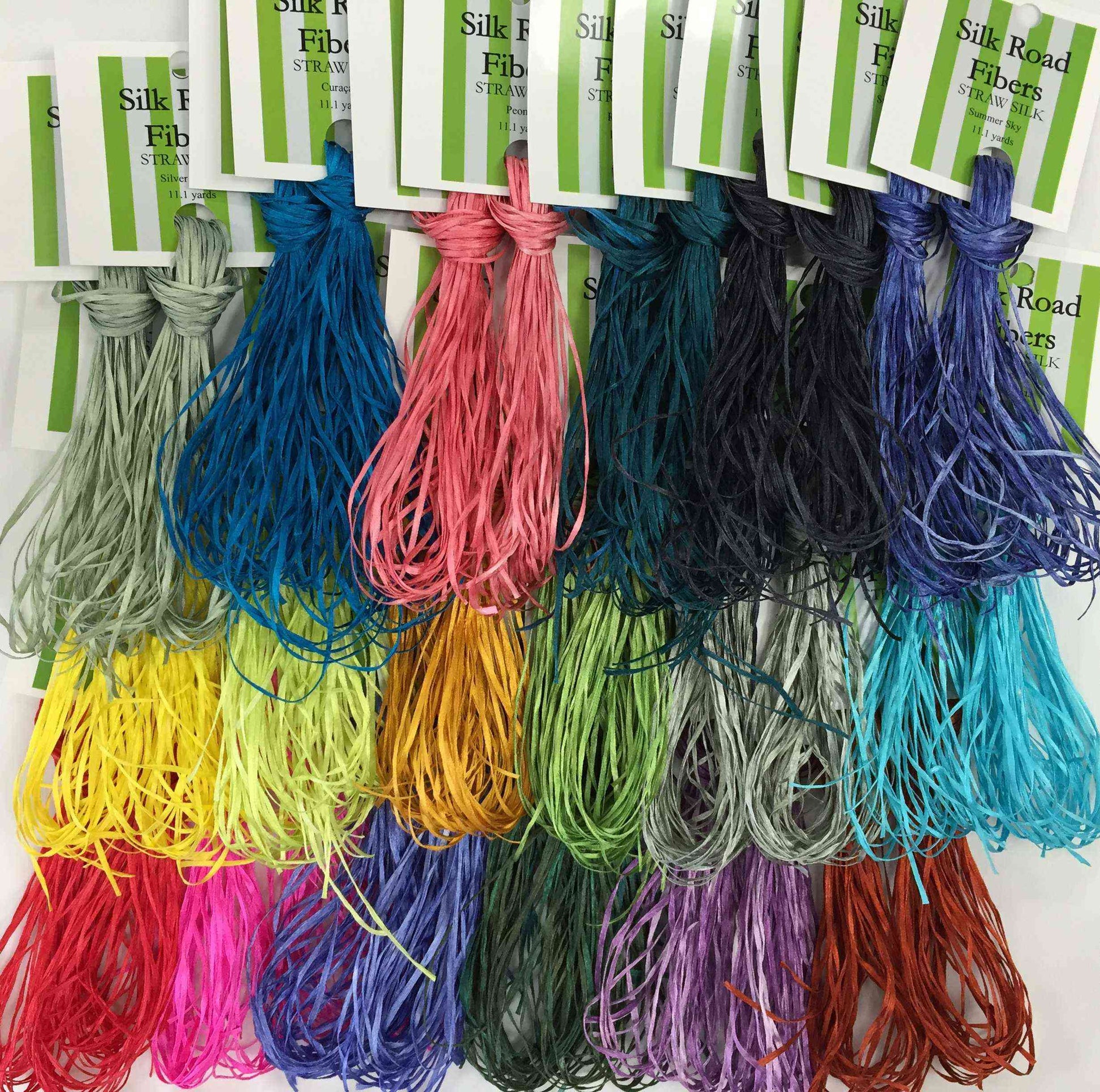 Straw Silk - Hand-Dyed Solid Colors