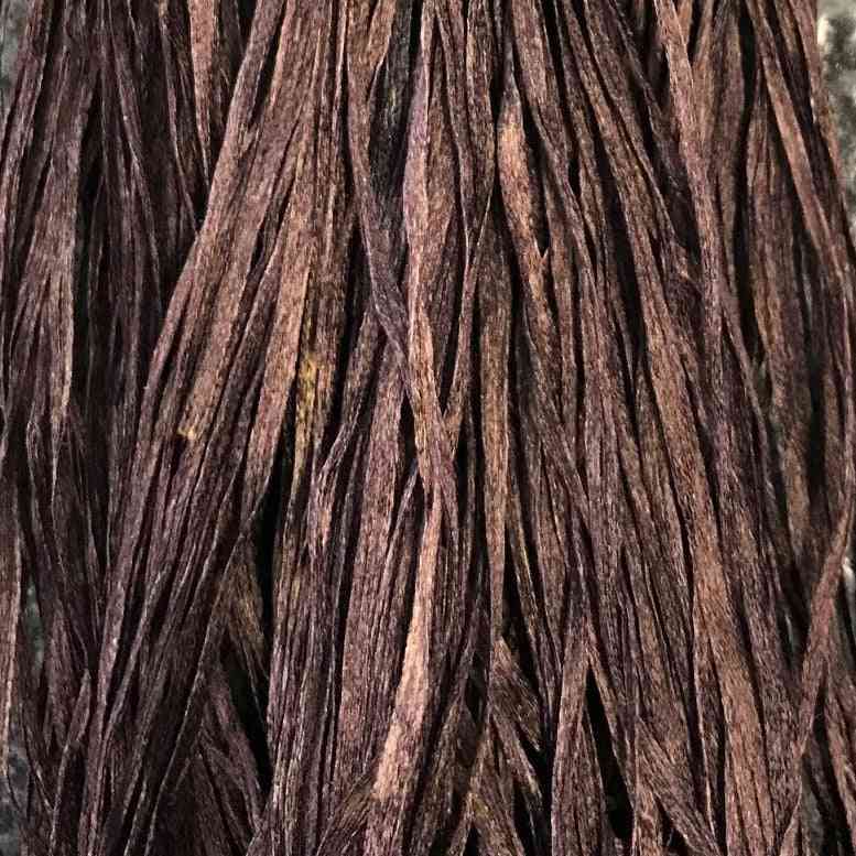 Straw Silk - Hand-Dyed Solid Colors - 0255 - Chocolat