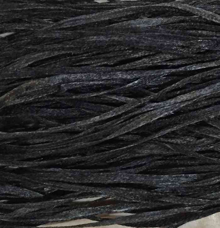Straw Silk - Hand-Dyed Solid Colors - 0520 - Coal
