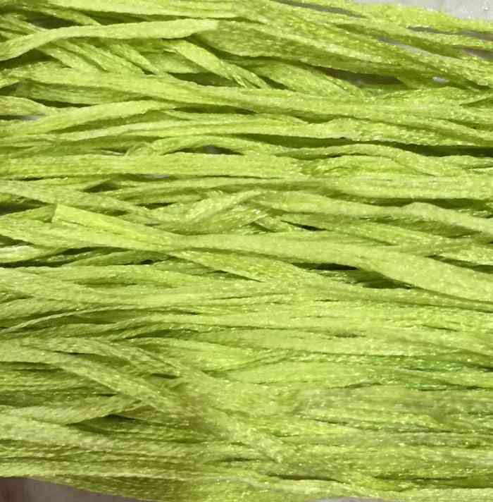 Straw Silk - Hand-Dyed Solid Colors - 0430 - Granny Smith