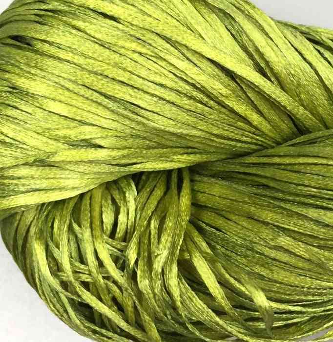 Straw Silk - Hand-Dyed Solid Colors - 0460 - Katy-did