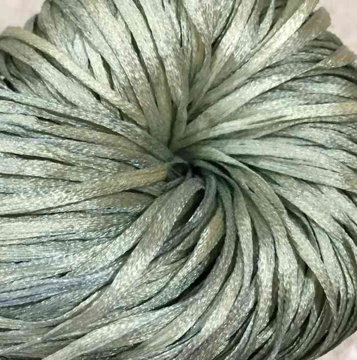 Straw Silk - Hand-Dyed Solid Colors - 0433 - Silver Sword