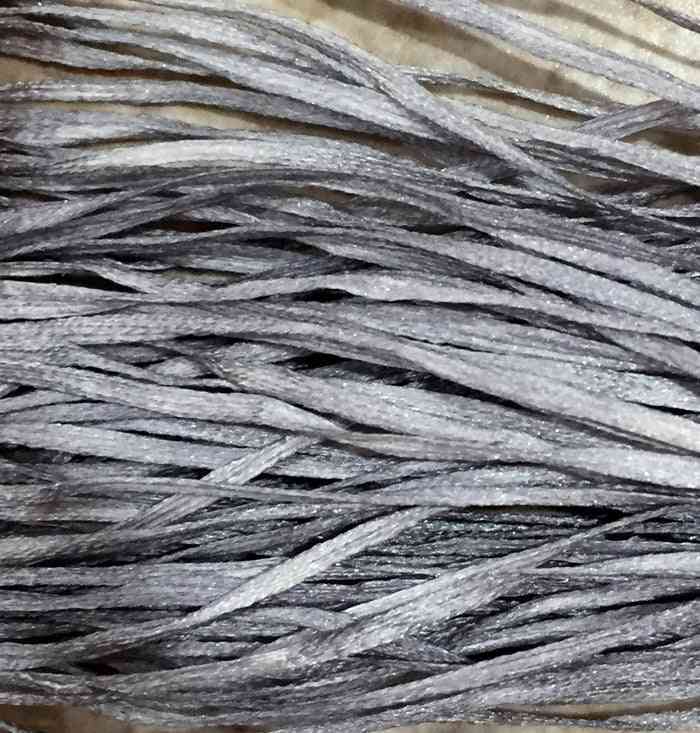 Straw Silk - Hand-Dyed Solid Colors - 0560 - Sterling