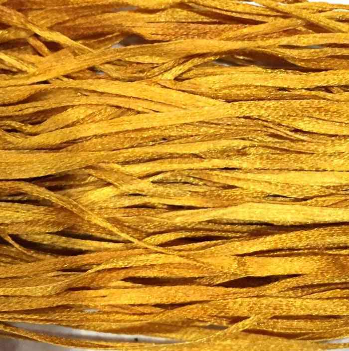 Straw Silk - Hand-Dyed Solid Colors - 0320 - Summer Sunset