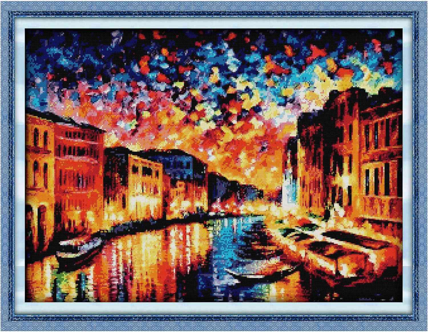 Cross Stitch Kit - Venice by Night