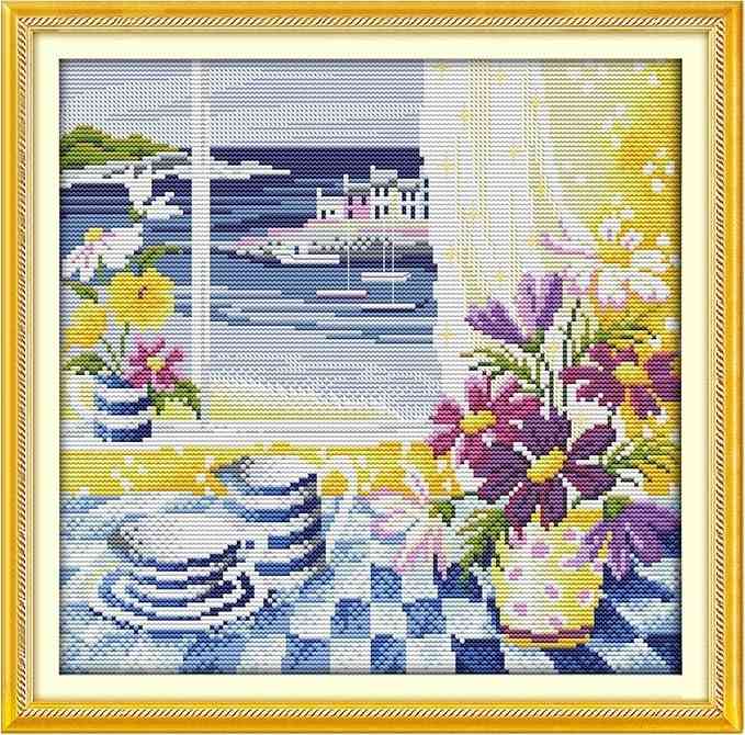 Cross Stitch Kit- The Landscape out of the Window