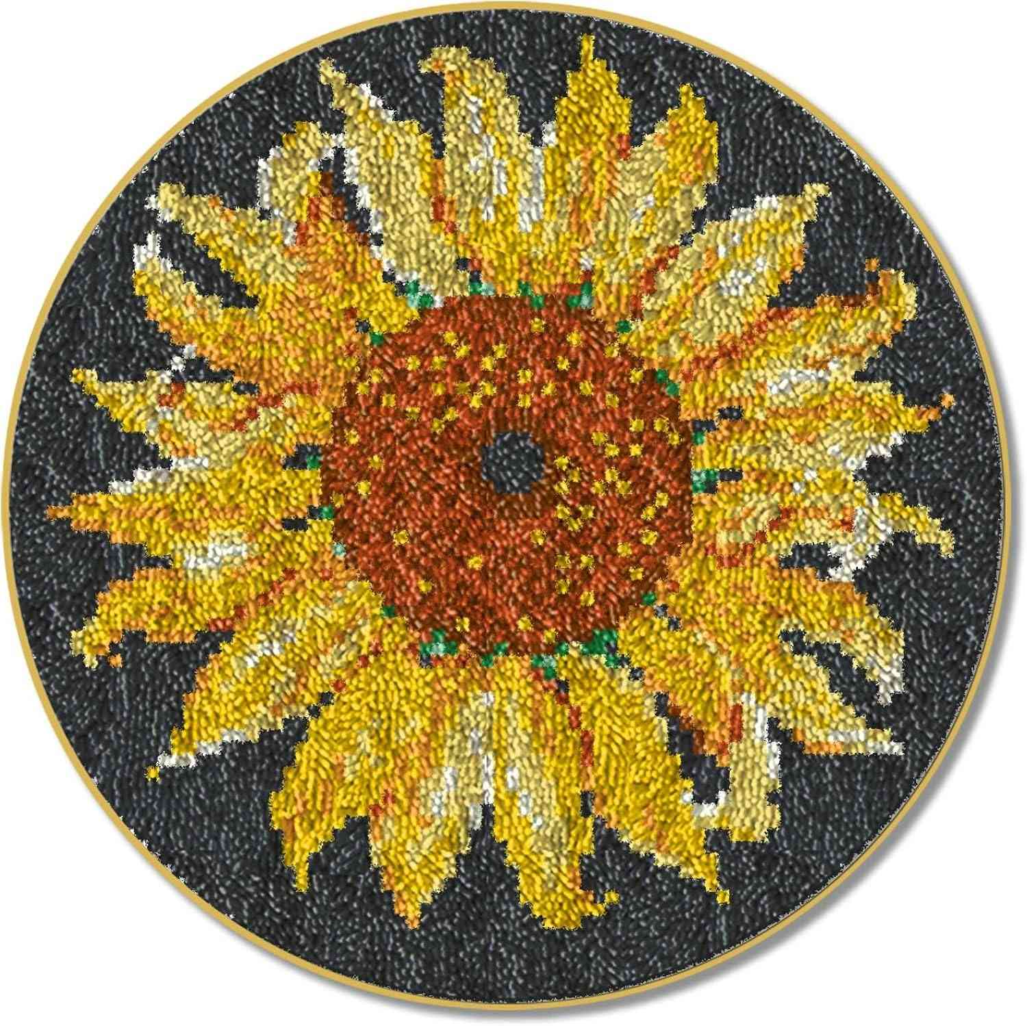 Latch Hook Rug Kits- Sunflower