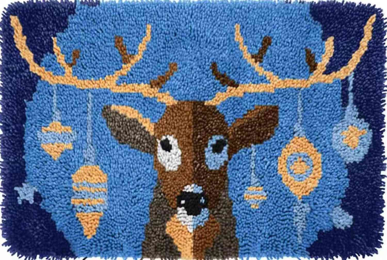 Latch Hook Rug Kits - Elk