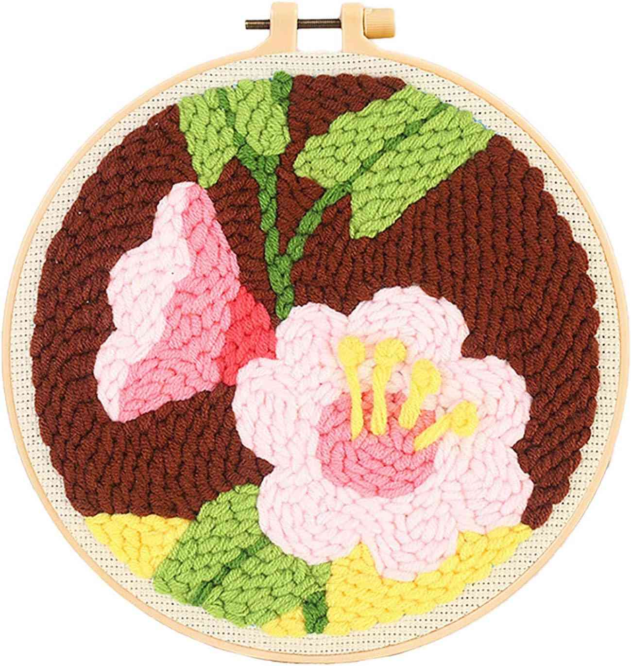 Punch Needle Kit - Morning glory