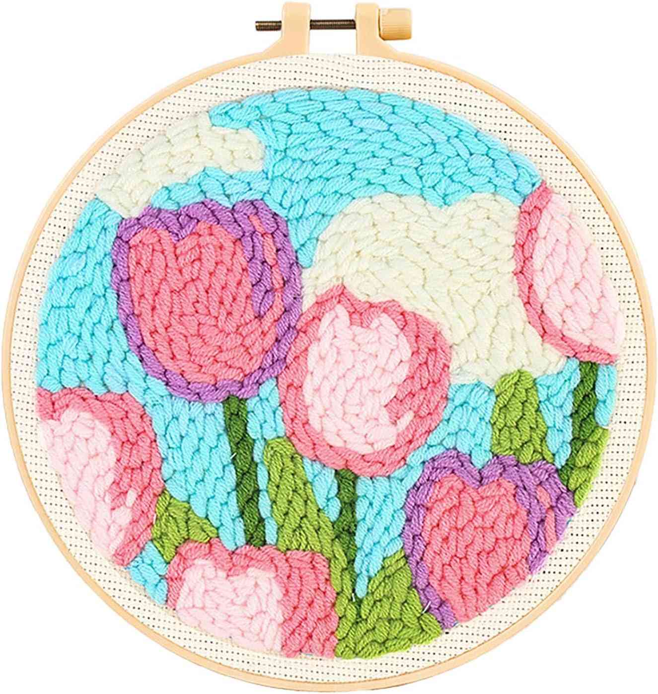 Punch Needle Kit - Tulip