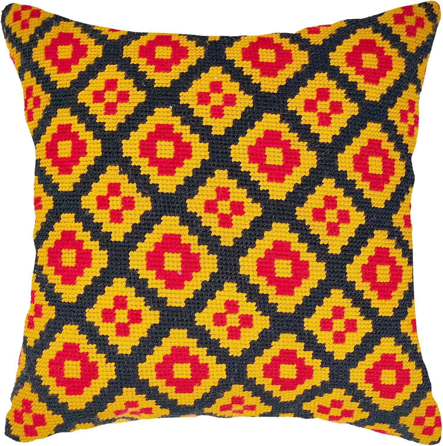 Needlepoint Pillow Kit - Butter Cookies