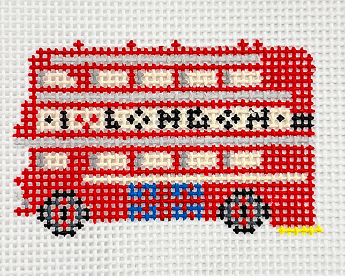 Heart Slogan Double Decker London Bus