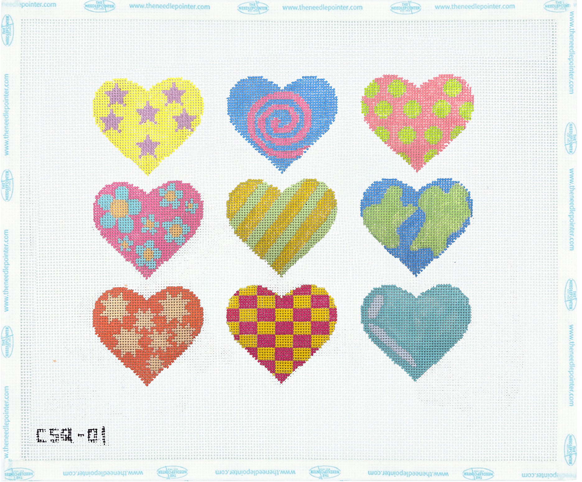 Pastel Hearts