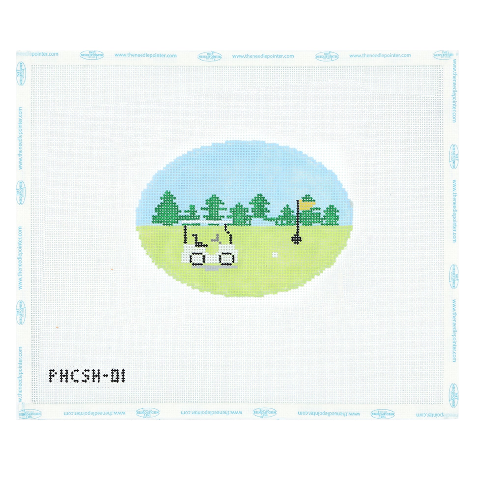 Oval - Golf Cart