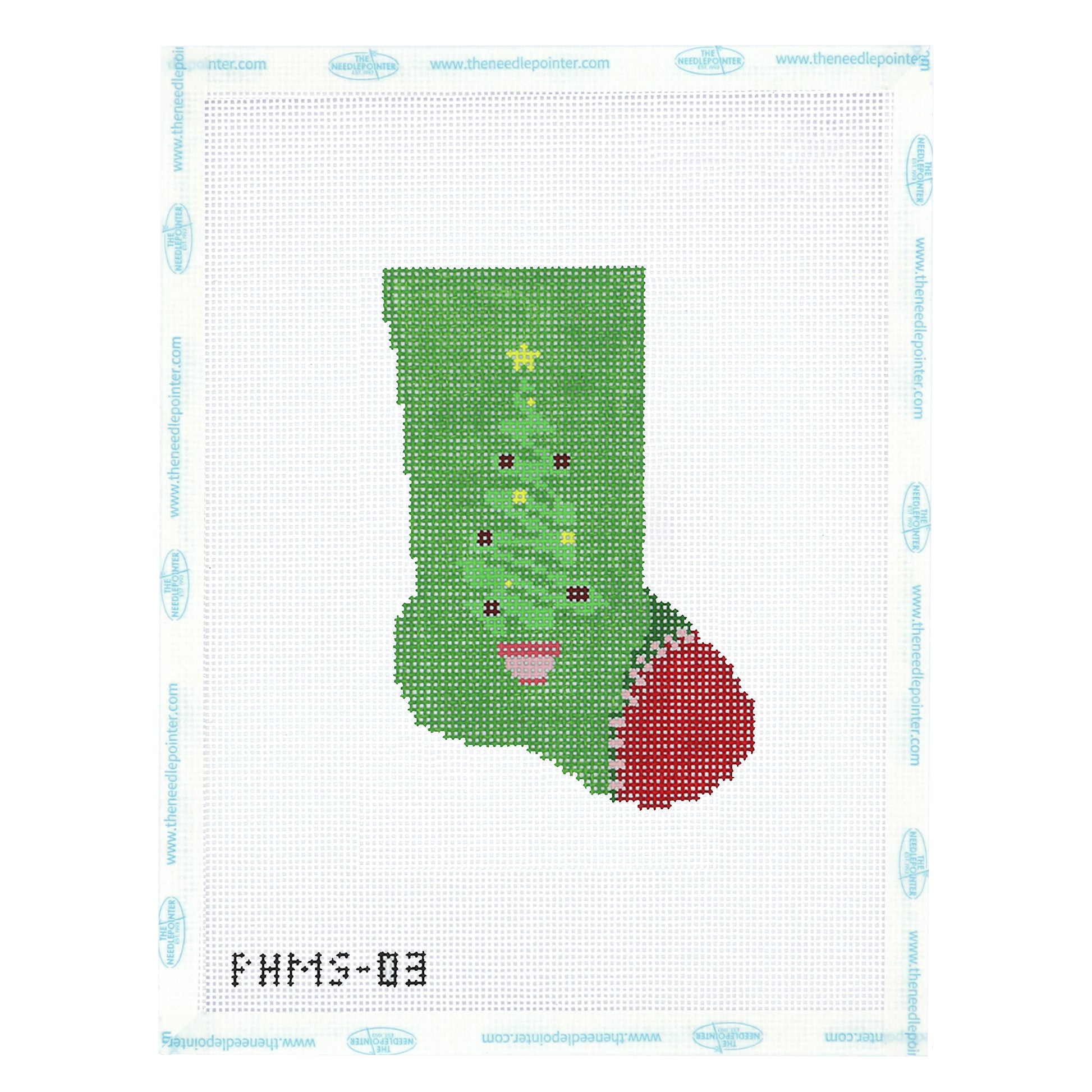 Mini Christmas Stocking - Christmas tree