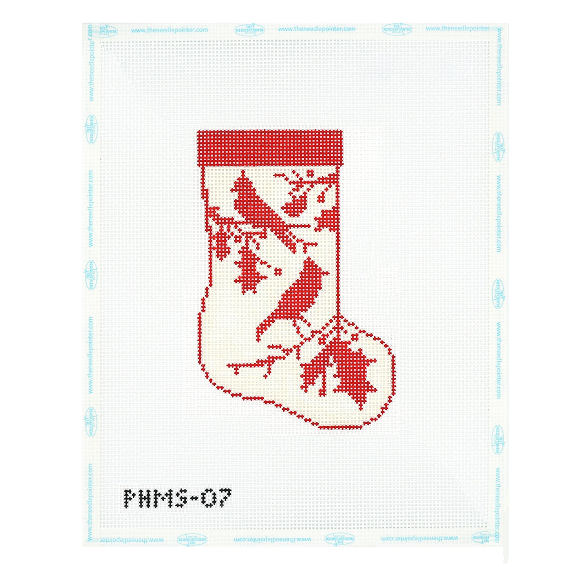 Christmas Stocking - Cardinal bird
