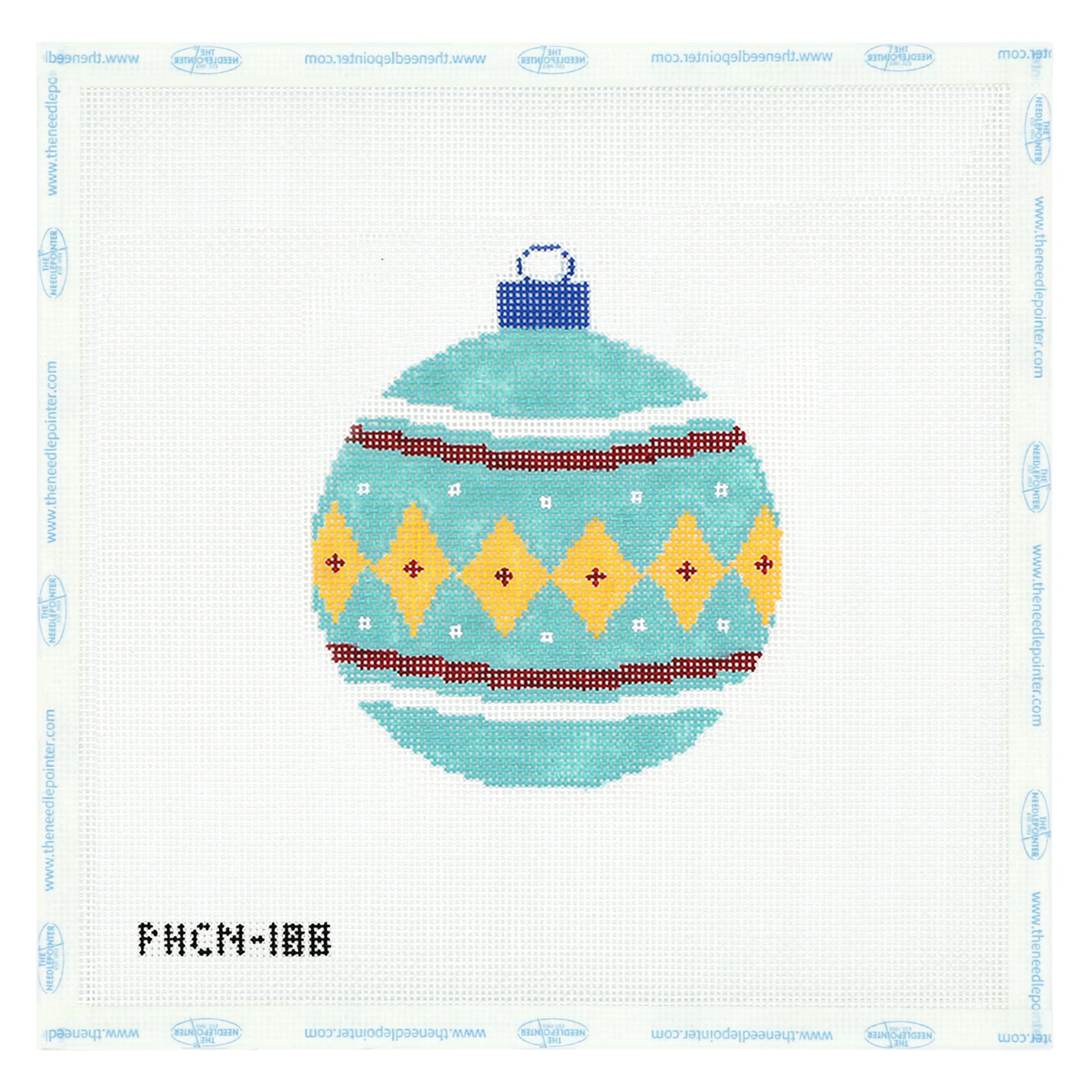 Christmas Ball Ornament - Mint Green