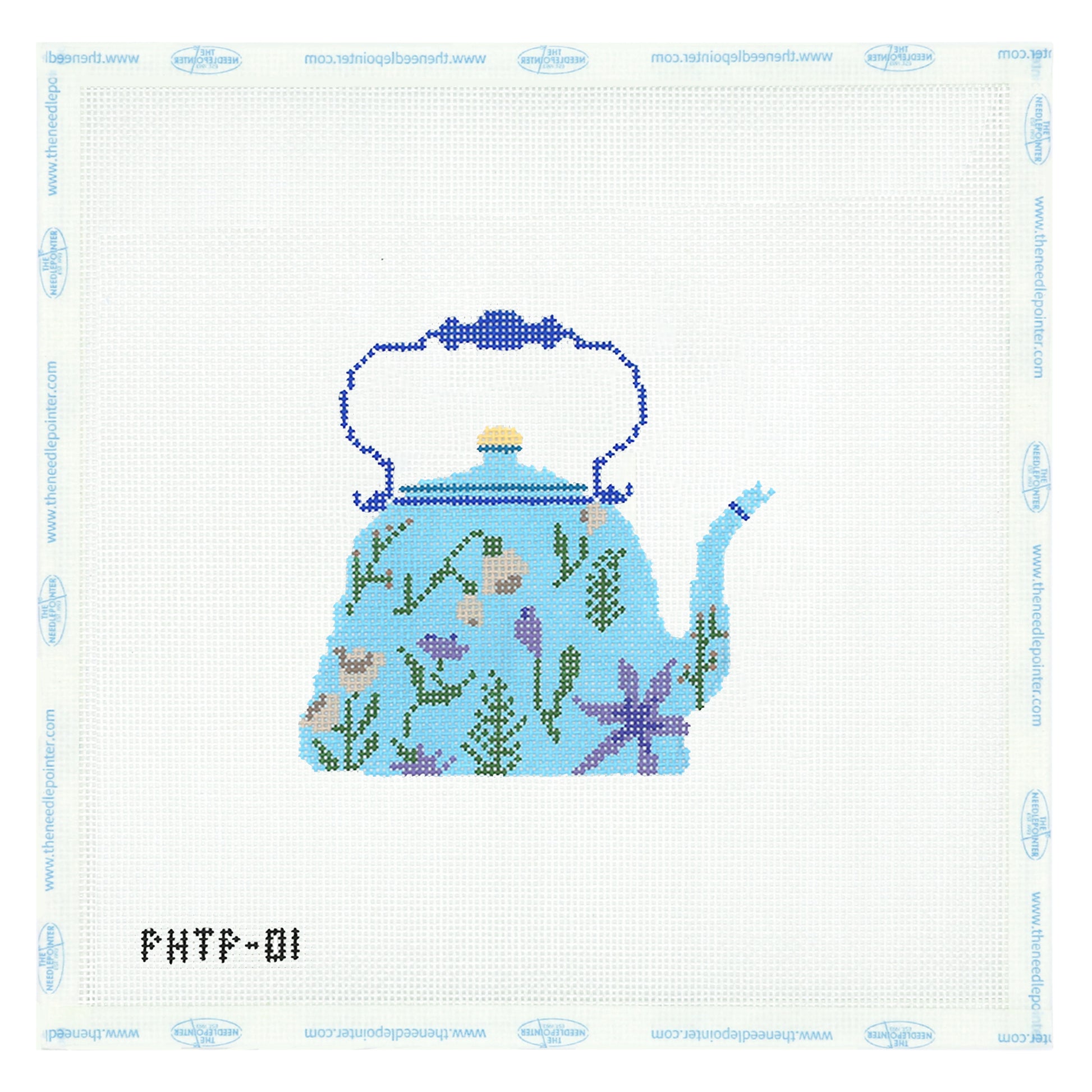 Teapots - Vivid flower