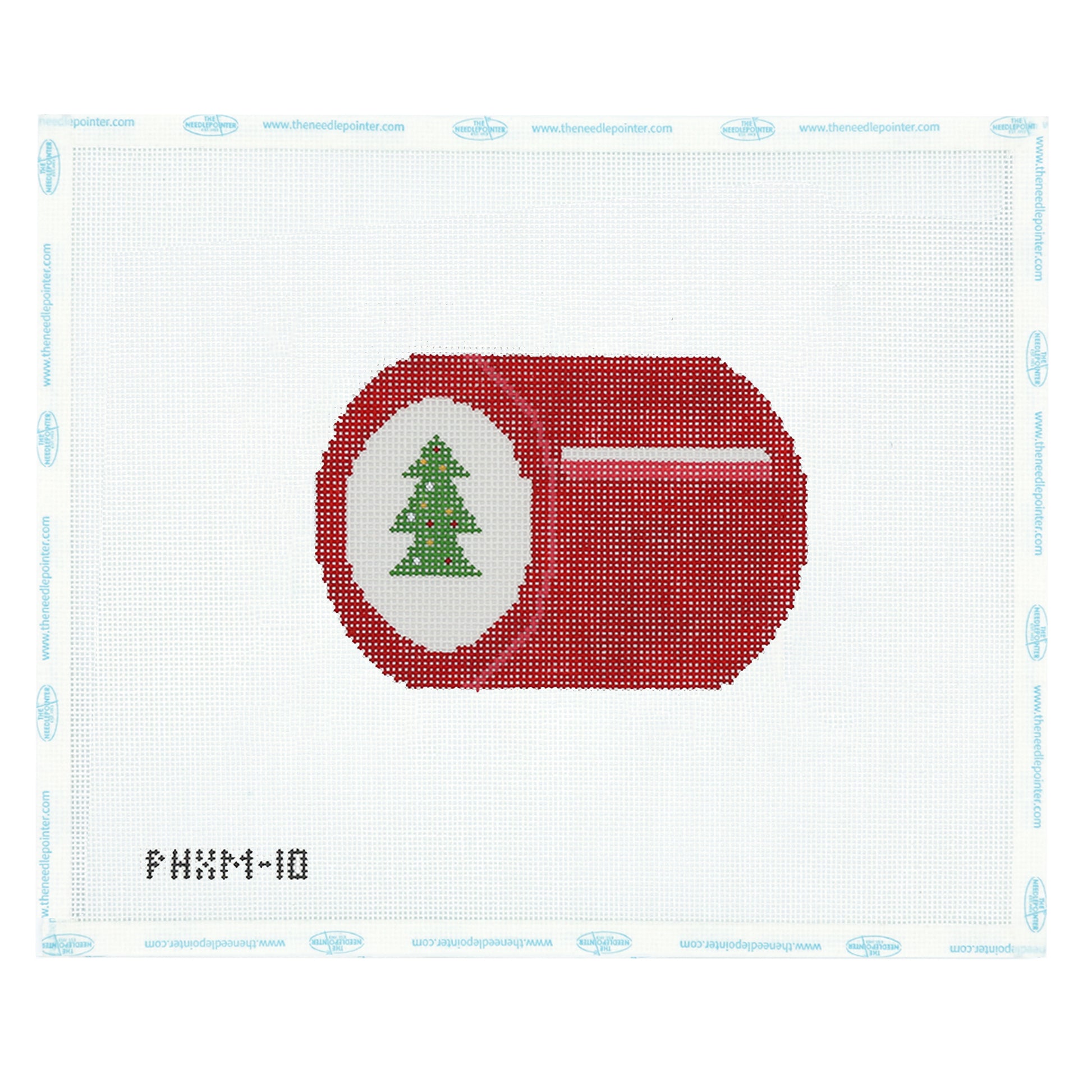 Red Candy with Christmas Tree