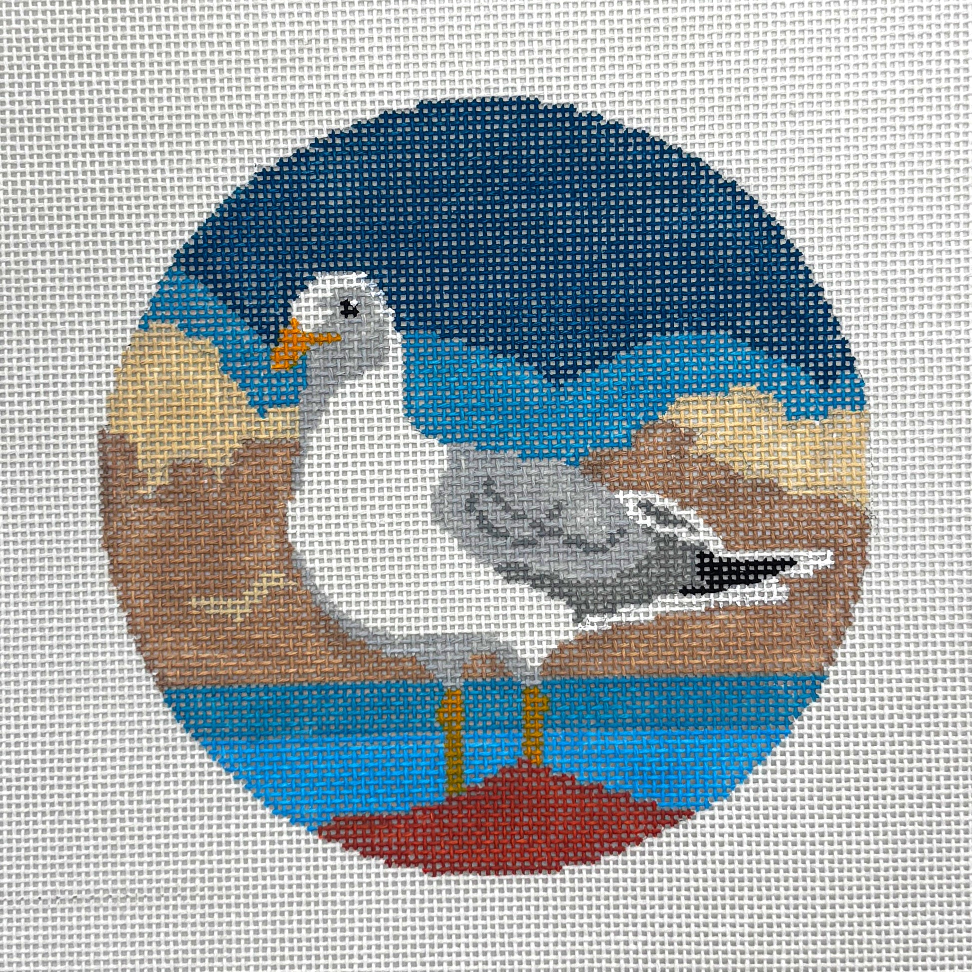 Resting Seagull