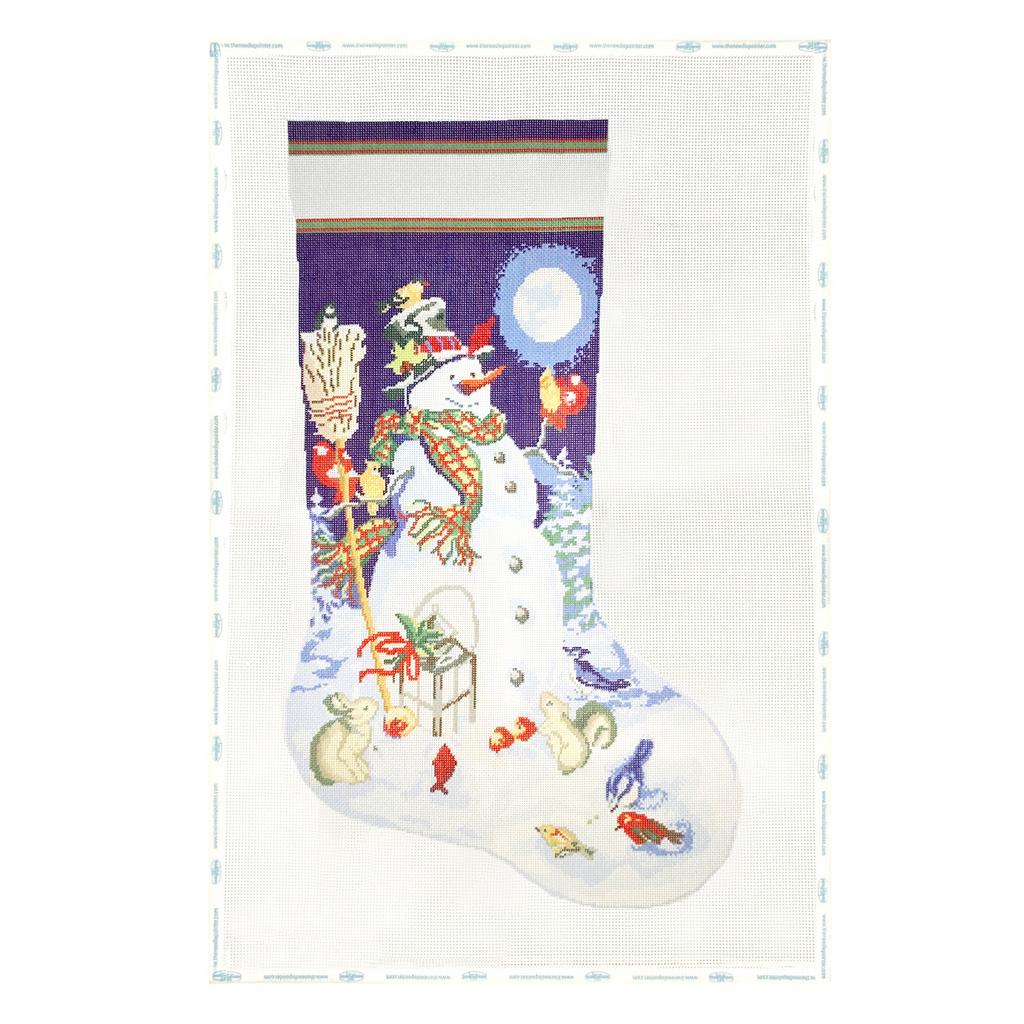 Printed Christmas Stockings - Frosty’s Winter Celebration
