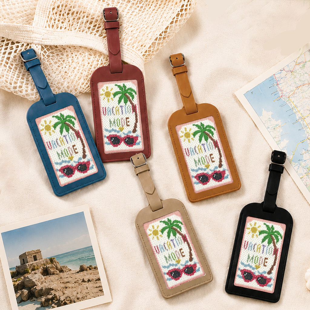 Summer Vacation Luggage Tag