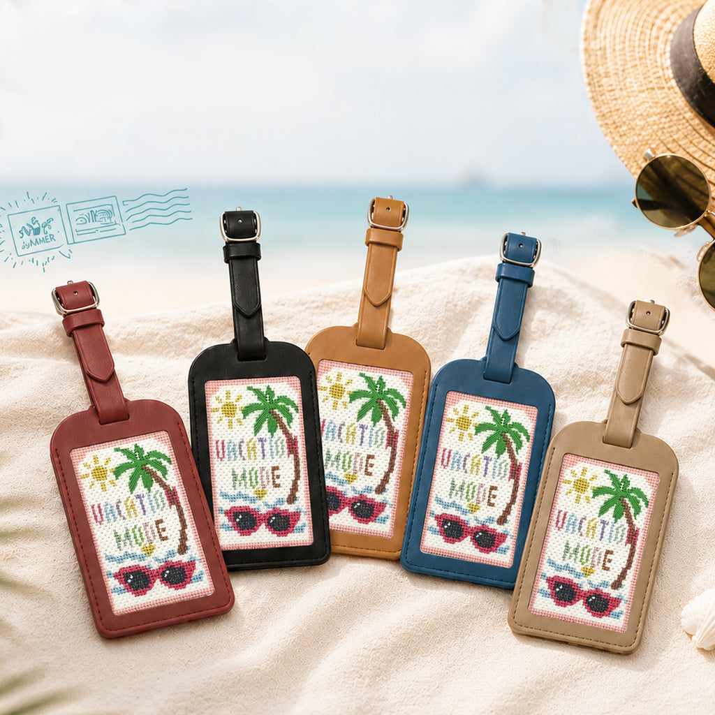 Summer Vacation Luggage Tag