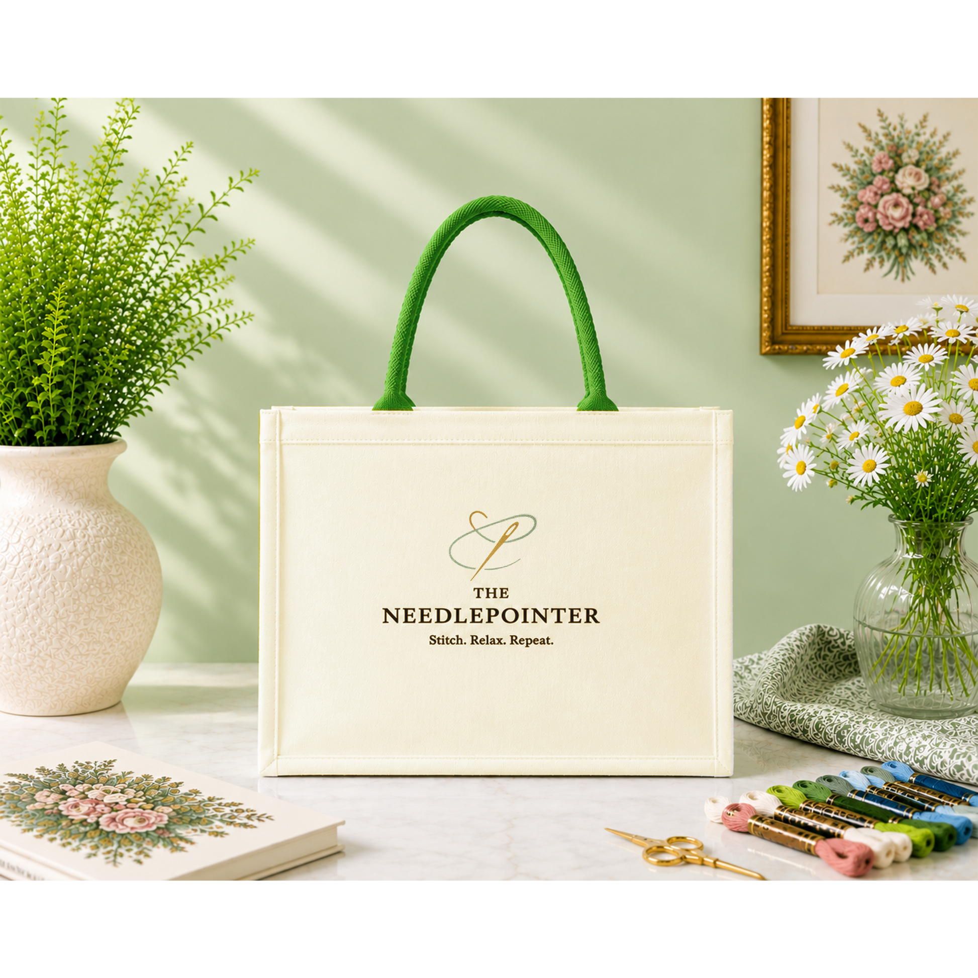 The Needlepointer® Canvas Project Bag