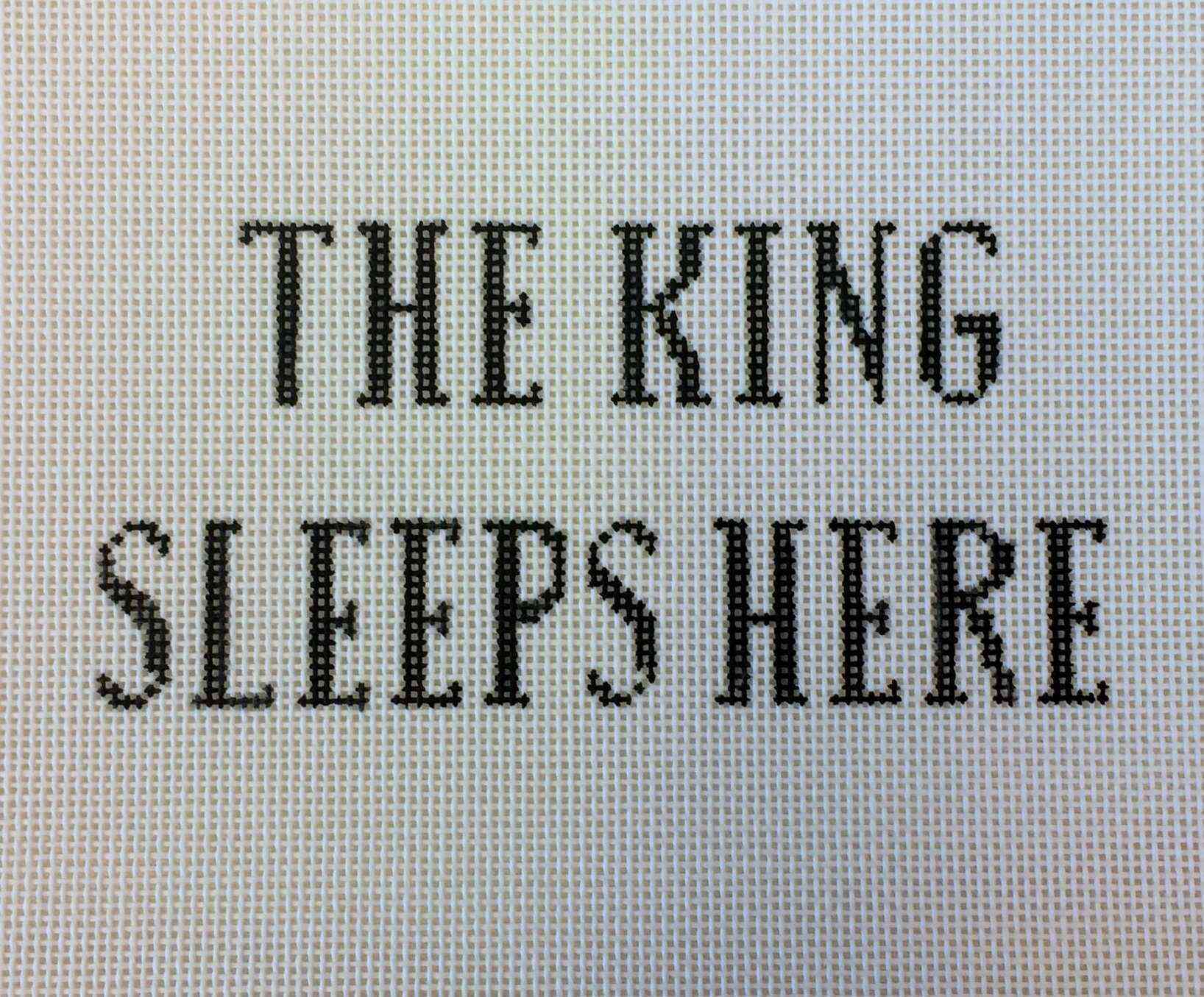 The King Sleeps Here