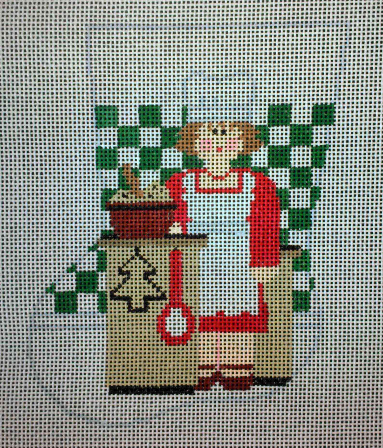 Mini-sock - Mrs. Claus Chef