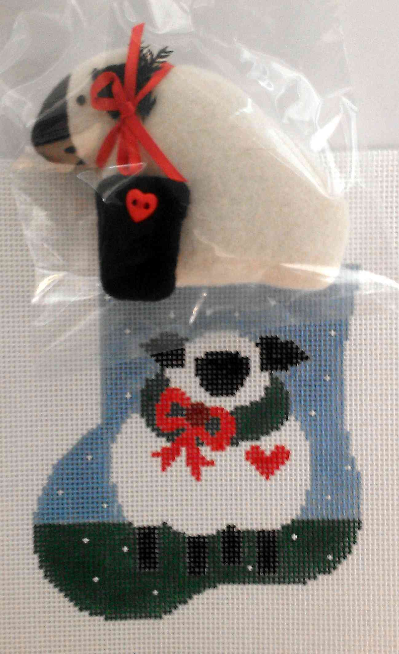 Mini-sock with Insert - Sheep with Sheep